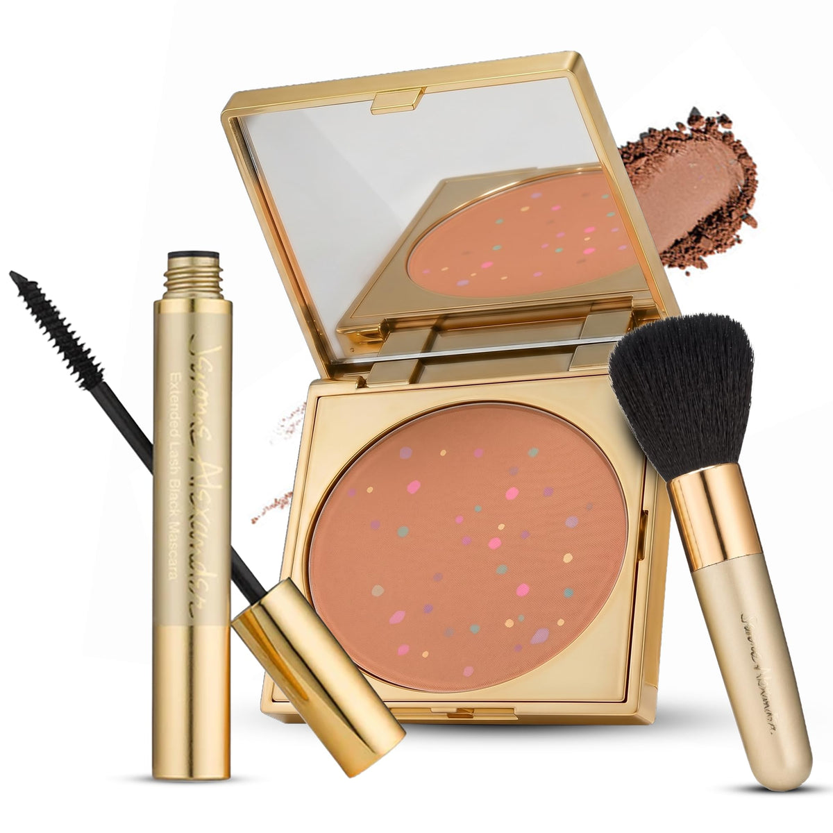 Magic Minerals Powder Foundation 4pc Set by Jerome Alexander - Jerome Alexander Official Imagery - 2