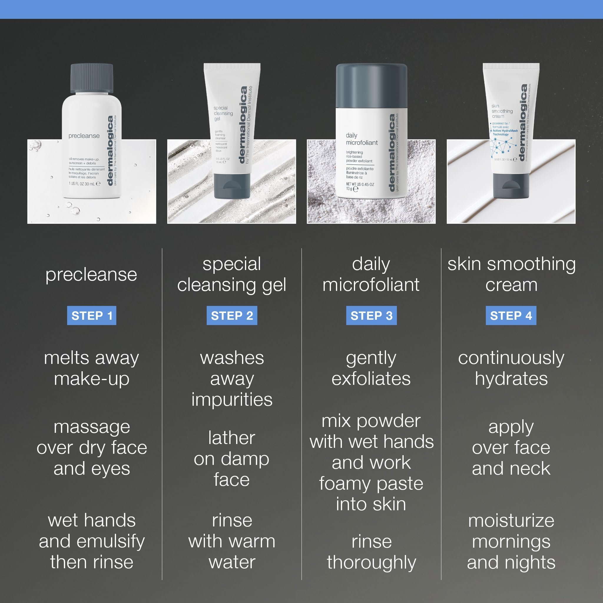 Dermalogica Discover Healthy Skin Kit, 4 Piece Travel Skincare - Generic