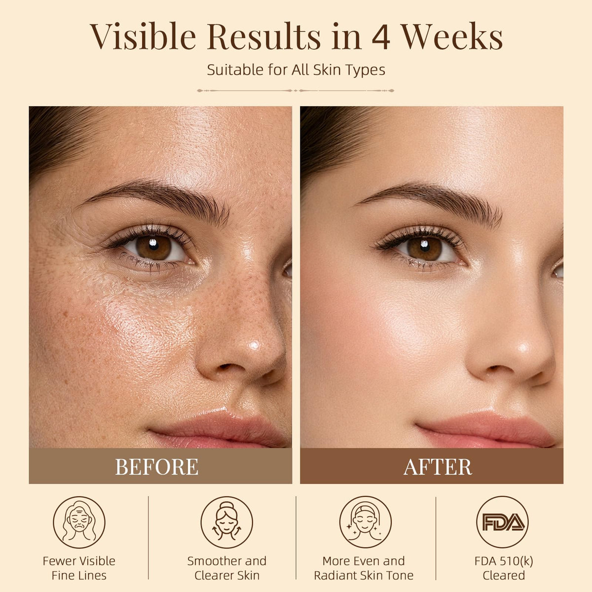 Red Light Mask Therapy for Face FDA Cleared 3 Colors Red - bubbotparty Official Imagery - 3