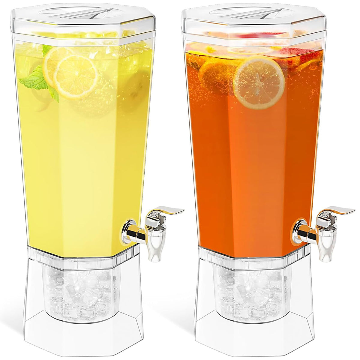 Lifewit 1 Gallon Drink Dispenser for Party with Leak Proof - Lifewit Official Imagery - 1