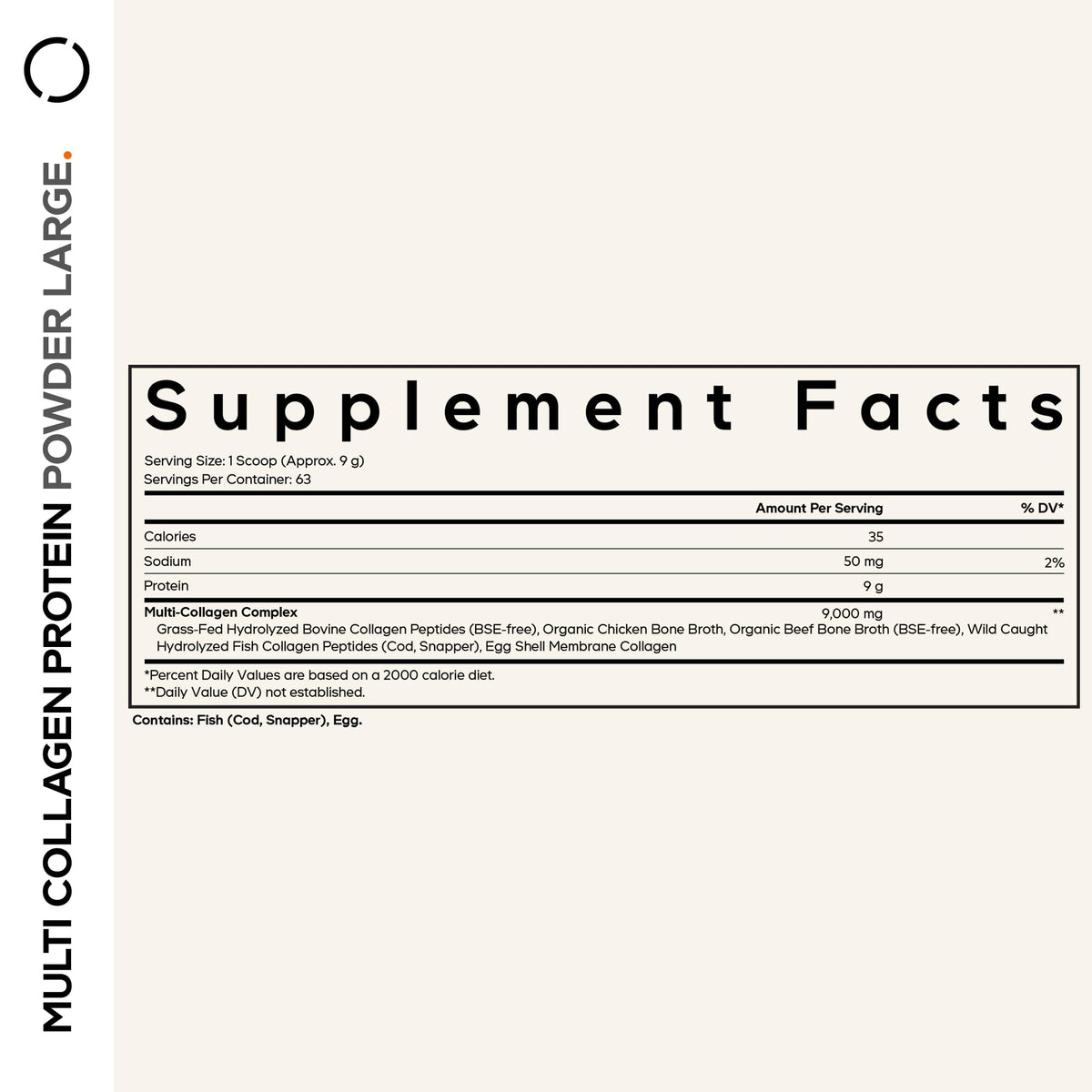 Codeage Multi Collagen Protein Powder Peptides 5 Types - Codeage Official Imagery - 3