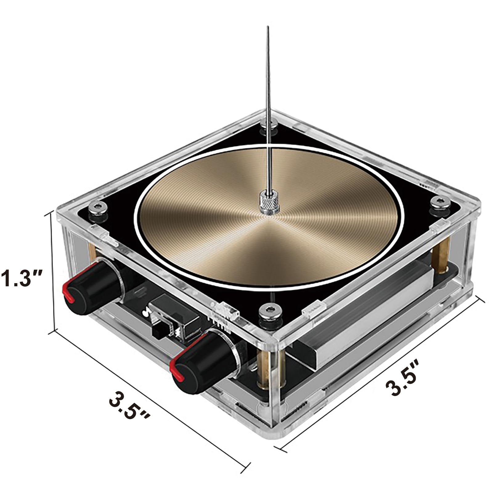 Yoqanr Bluetooth Music Tesla Coil 10 Cm Solid State Tesla Coil Kit Touchable Art - Yoqanr Official Product View 3