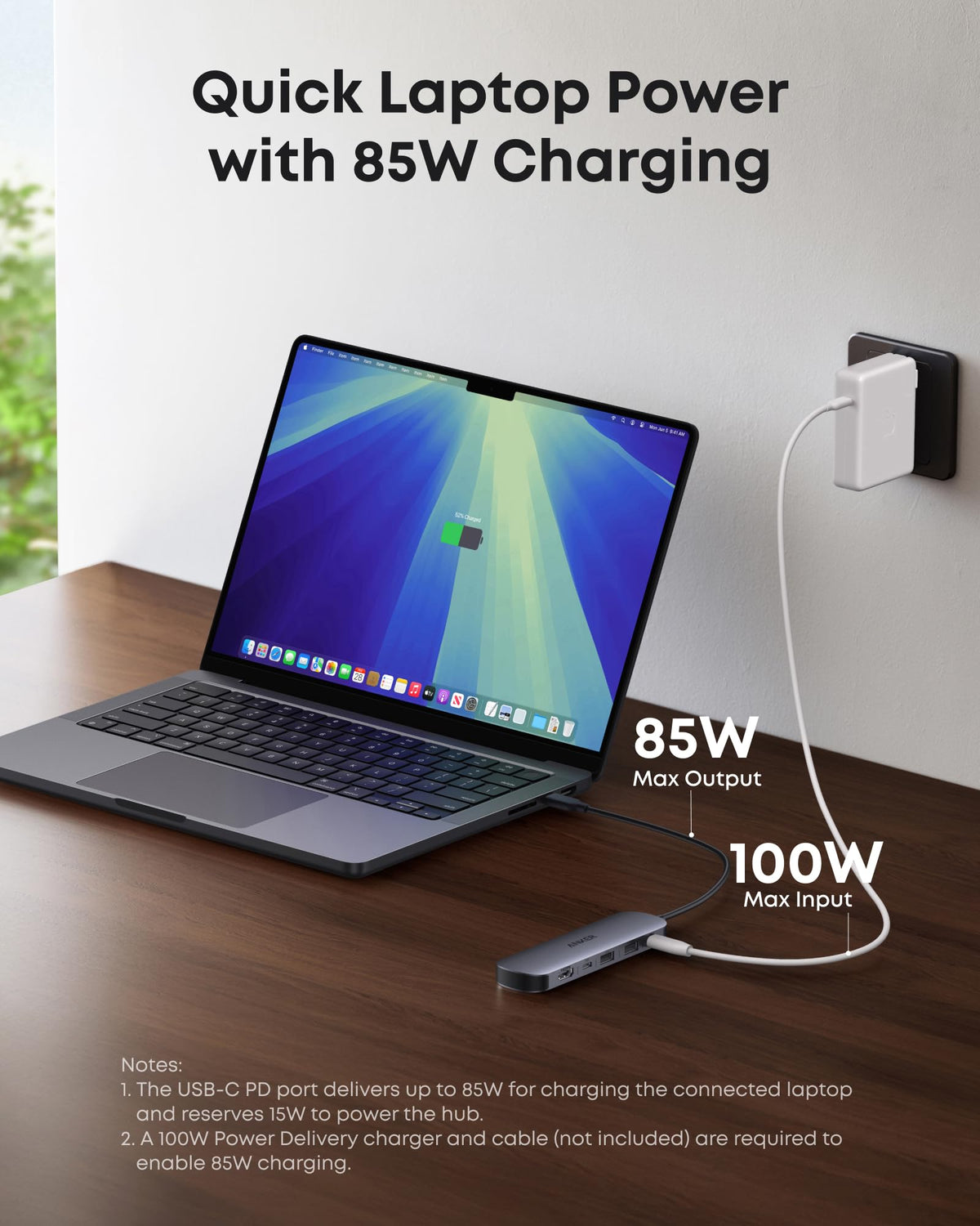 Anker USB C Hub 7in1 Multi Port USB Adapter 4K 60Hz USBC to - Anker Official Imagery - 7