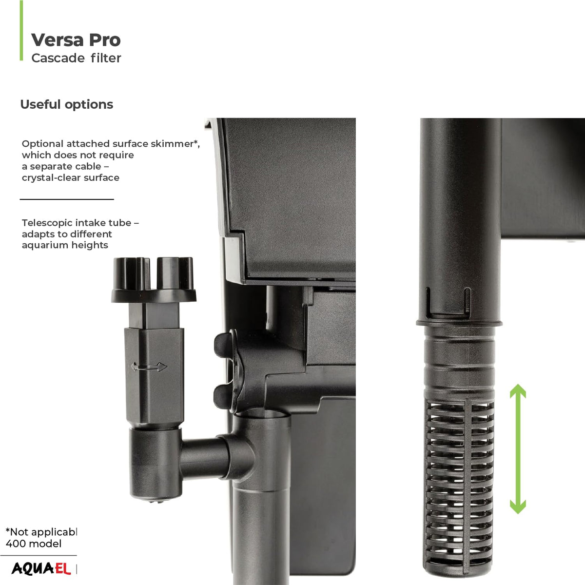 Aquael Versa Pro 20 Power Filter - Aquael Official Imagery - 6