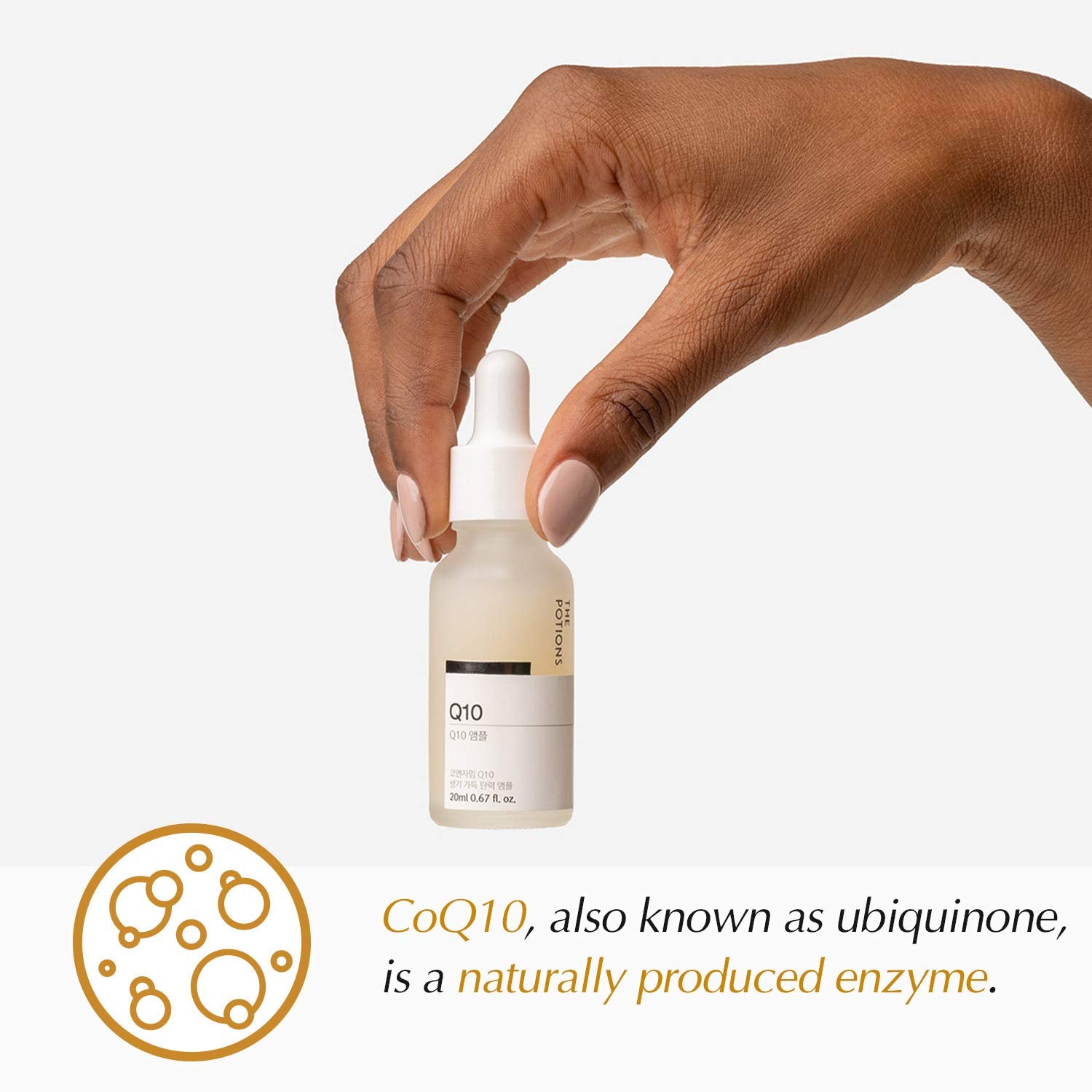 The Potions Coenzyme Q10 Face Serum – Hydrating Facial Serum for - The Potions