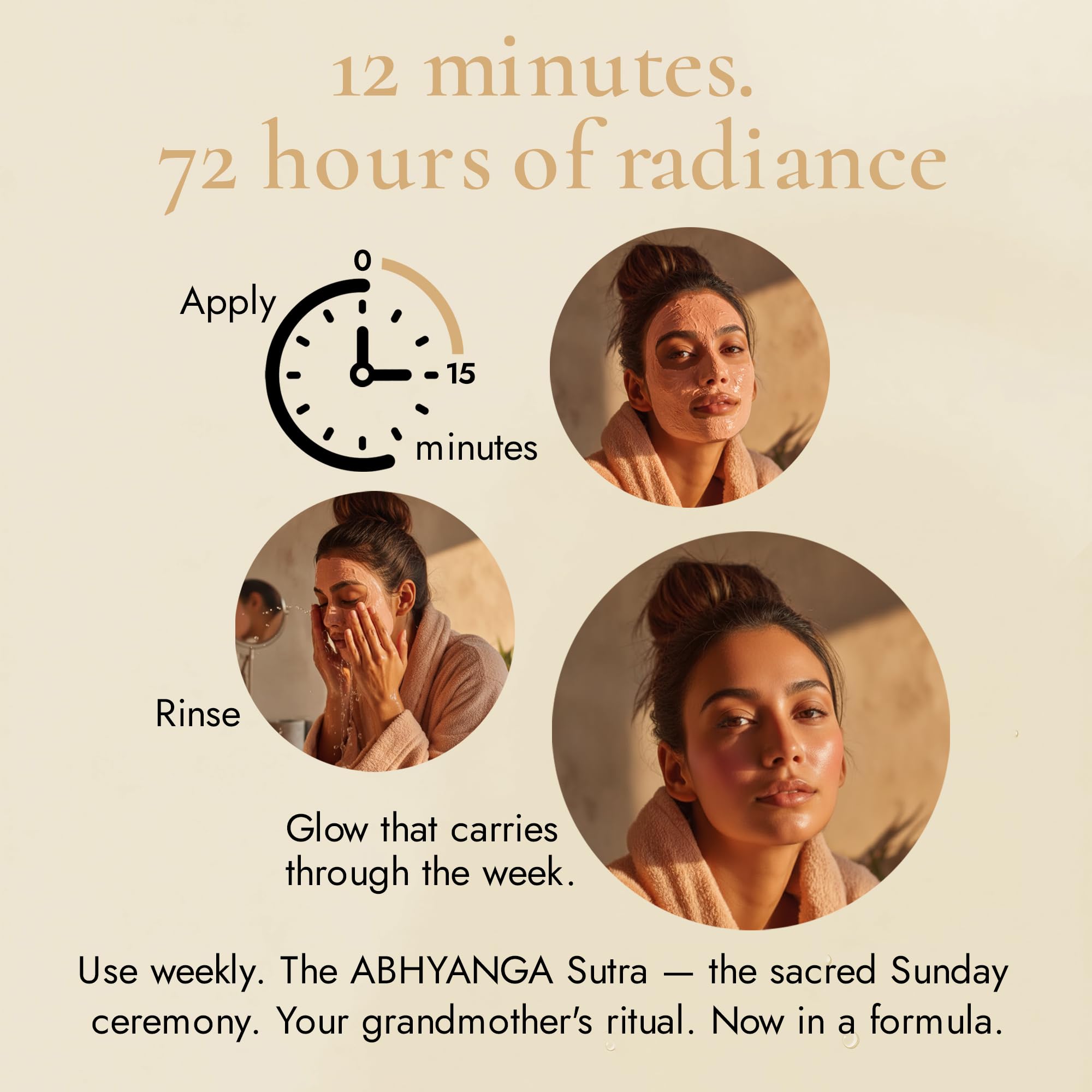 PRANA Beauty Turmeric &amp; Sandalwood Face Mask 110ml - PRANA BEAUTY &amp; WELLNESS