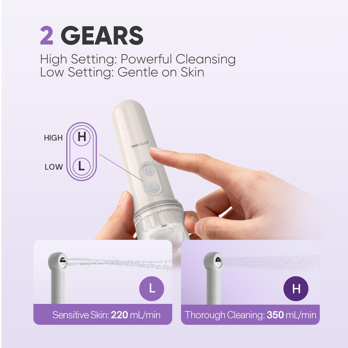 Portable Electric Bidet Handheld Battery Powered Travel - Artist Unknown Official Imagery - 4