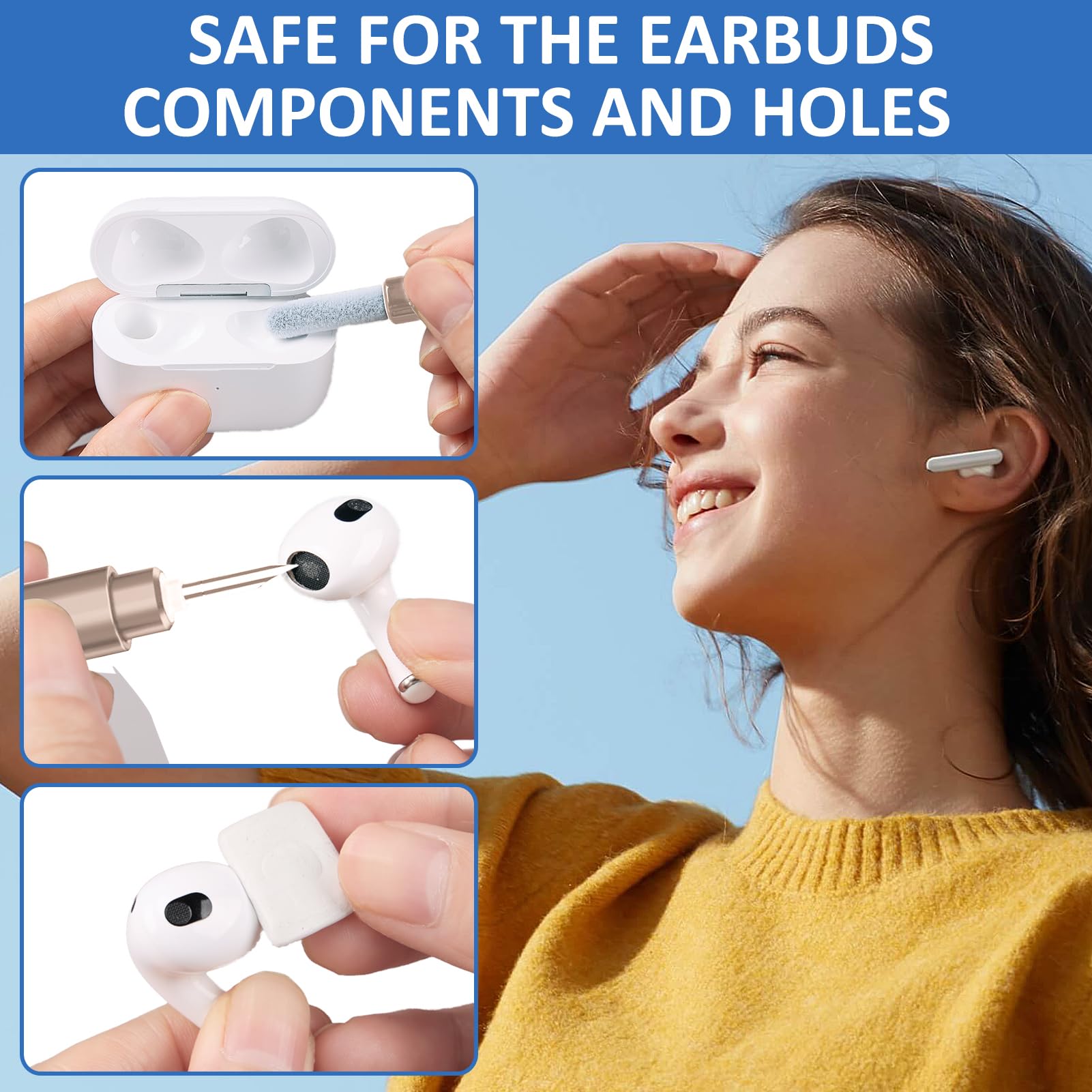 Ordilend iPhone Cleaning Kit for Charging Port Cleaner AirPod Pho by Ordilend - Angle View 7