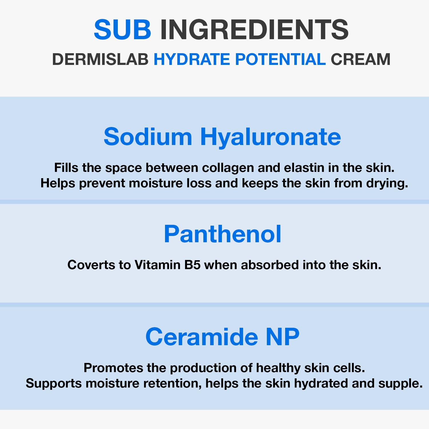 Hydrate Potential Cream Korean Skincare Hyaluronic Acid - DermisLab Official Imagery - 8