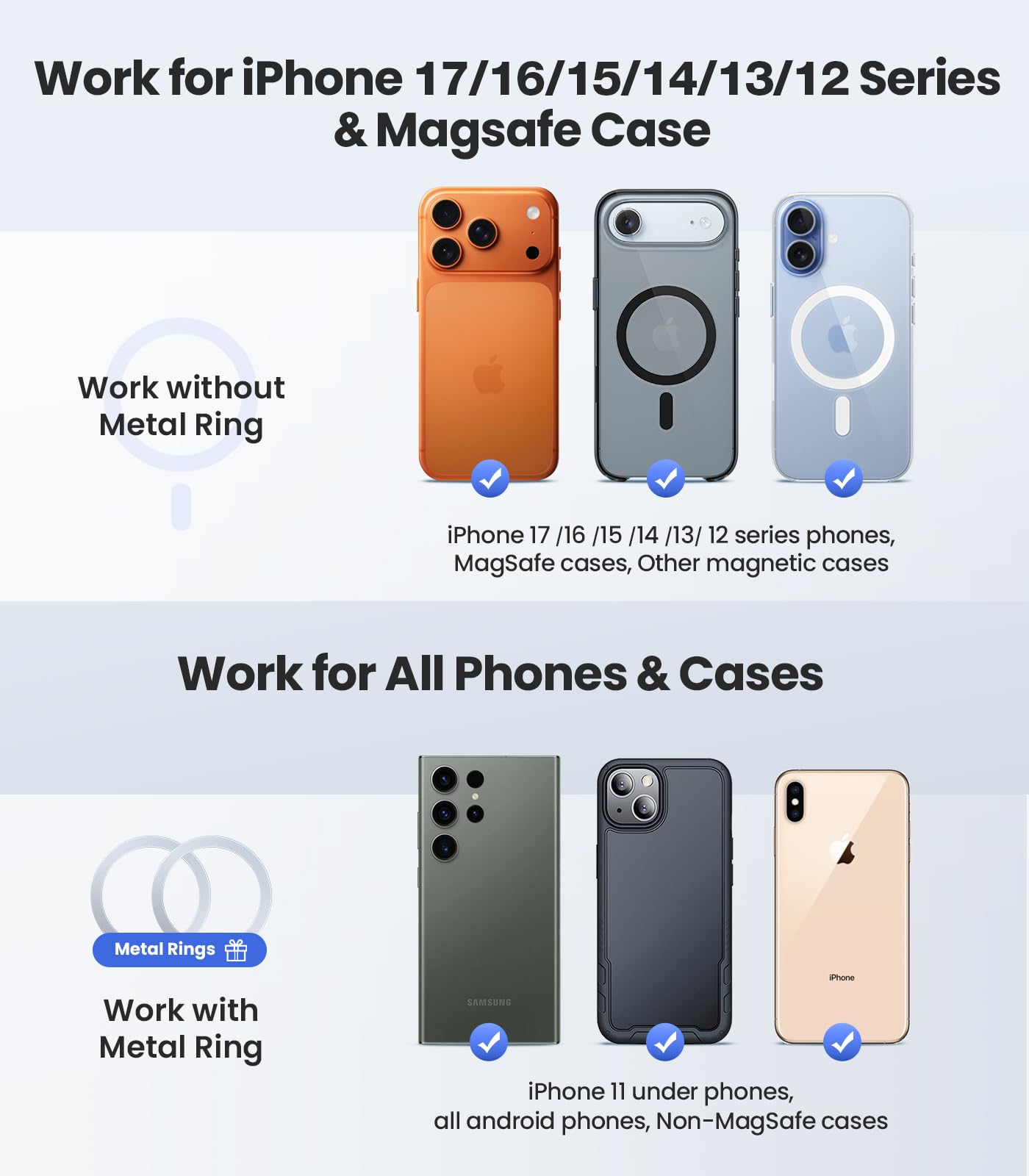 VICSEED Tesla Phone Mount【Strongest Magnet Power】Foldable Hidden Tesla Phone - VICSEED Official Product View 5