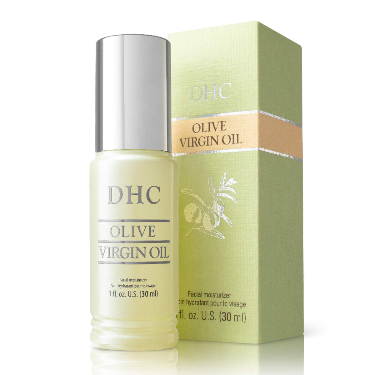 DHC Olive Virgin Oil Moisturizing Face Oil Nourishes Dry - DHC Official Imagery - 3