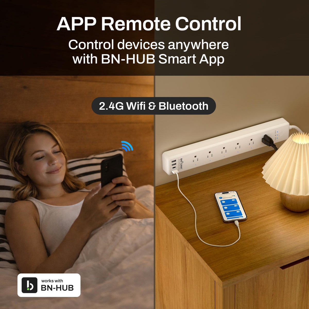 BN LINK Smart WiFi Power Strip Surge Protector 6 - BN-LINK Official Imagery - 5