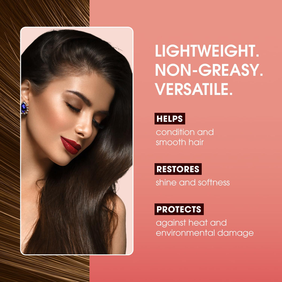 One n Only Argan Oil Hair Treatment Frizz Control Serum 8 oz - One 'N Only Official Imagery - 6