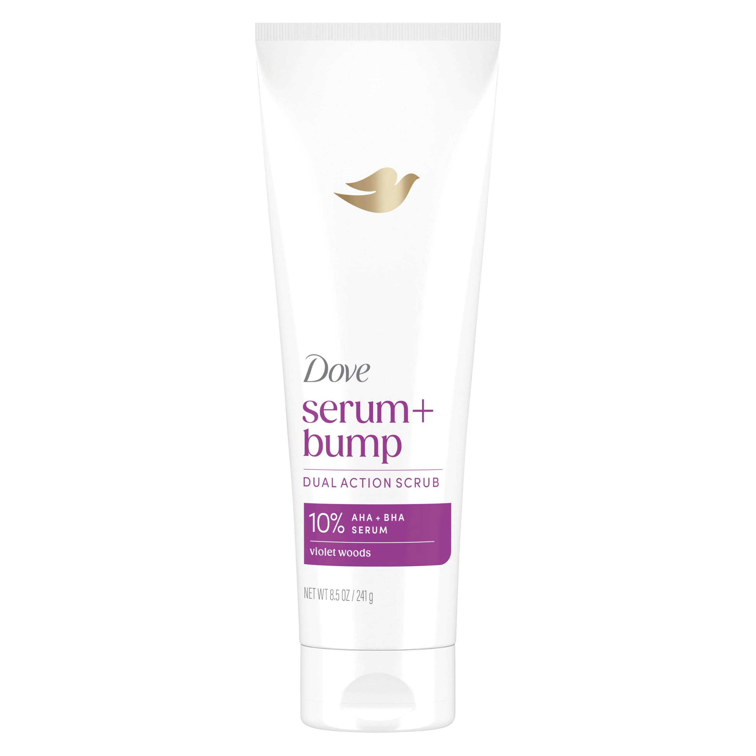 Dove KP Bump Body Scrub with 10% AHA & BHA For Rough Bumpy Skin, Violet Woods - Dove Official Product View 2