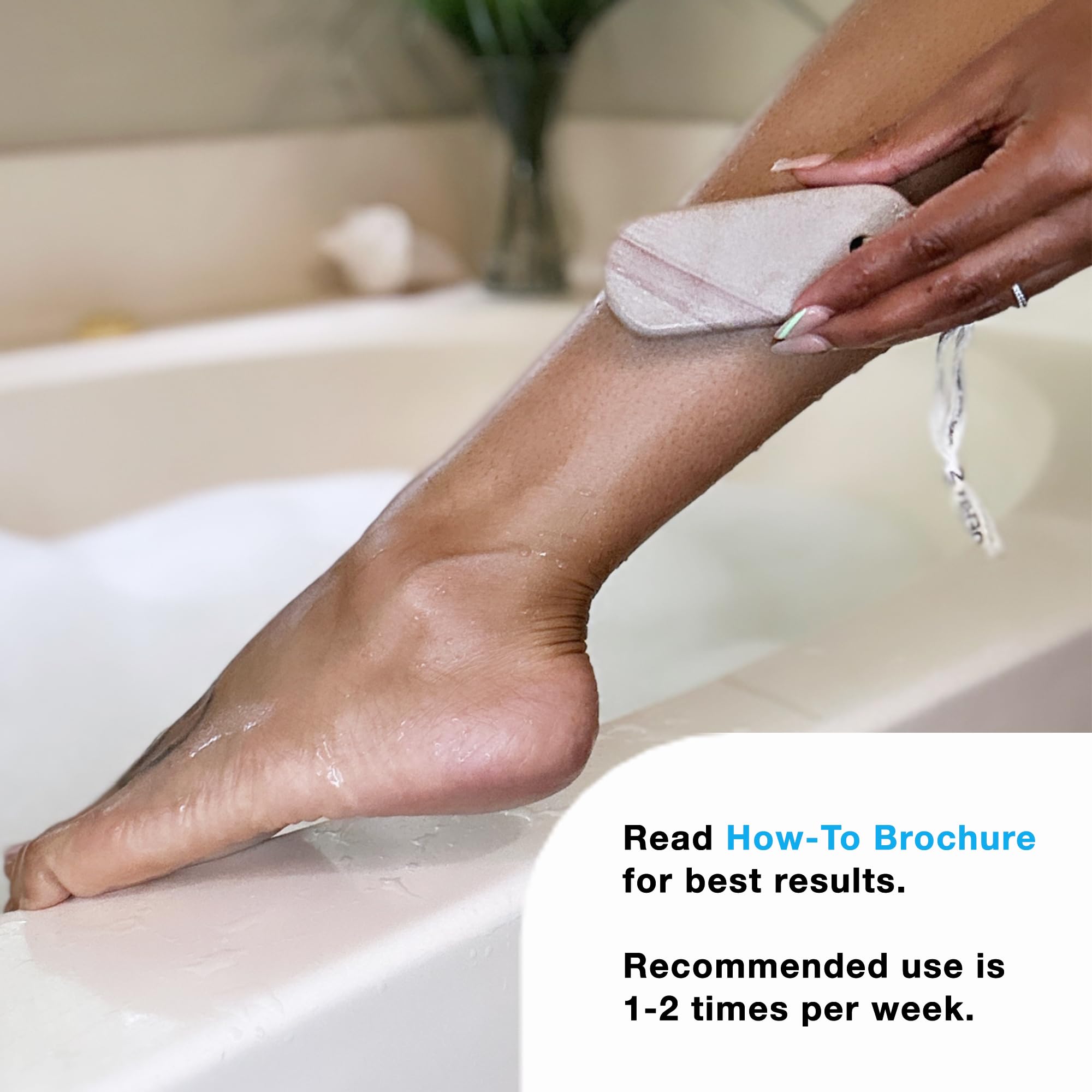 Dermastone LEG & BODY SCRUB - Deep Exfoliating Stone Body Scrubber f - Dermastone Official Product View 9