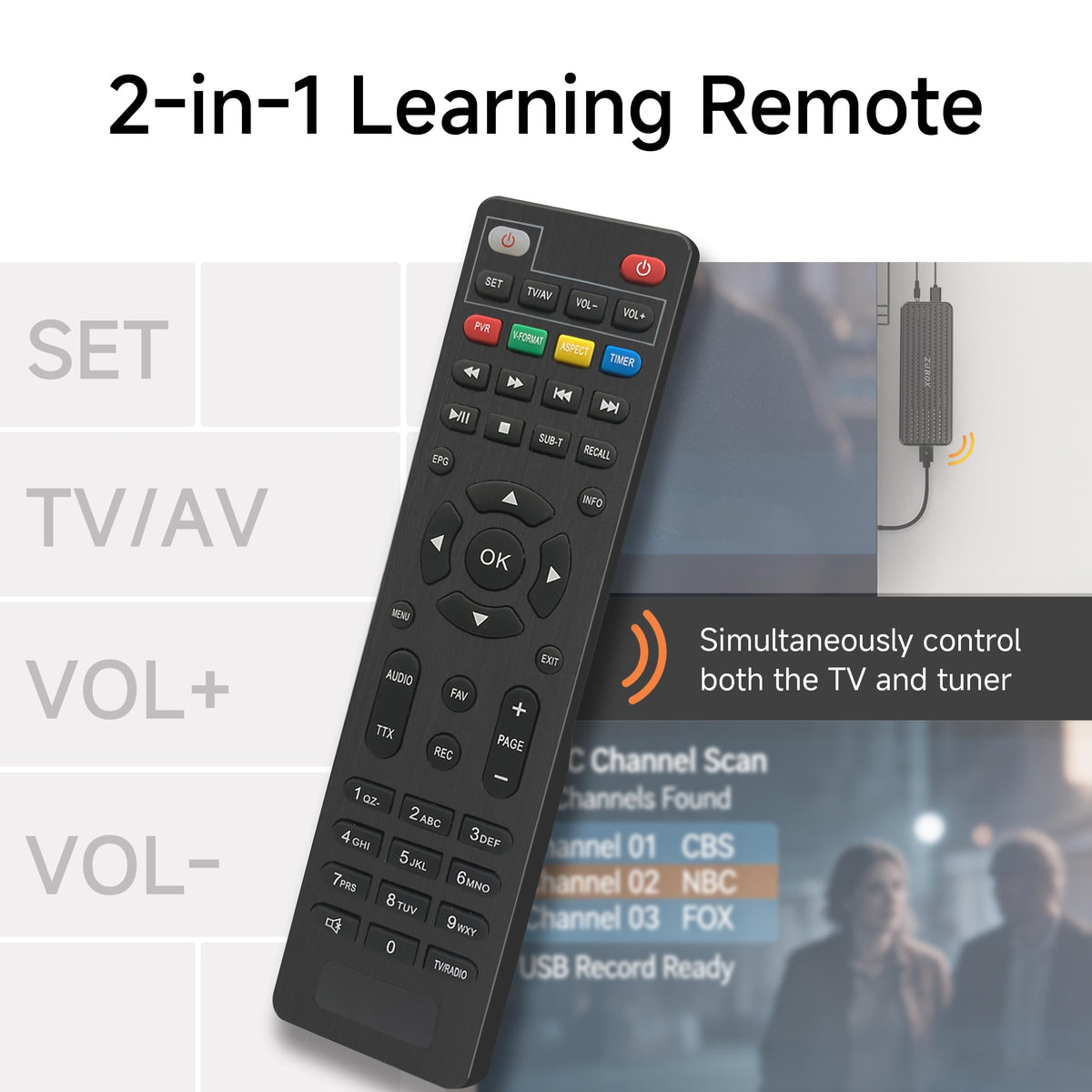 Digital Converter Box for TV 1080P ATSC tv Tuner Box with - ZJBOX Official Imagery - 4