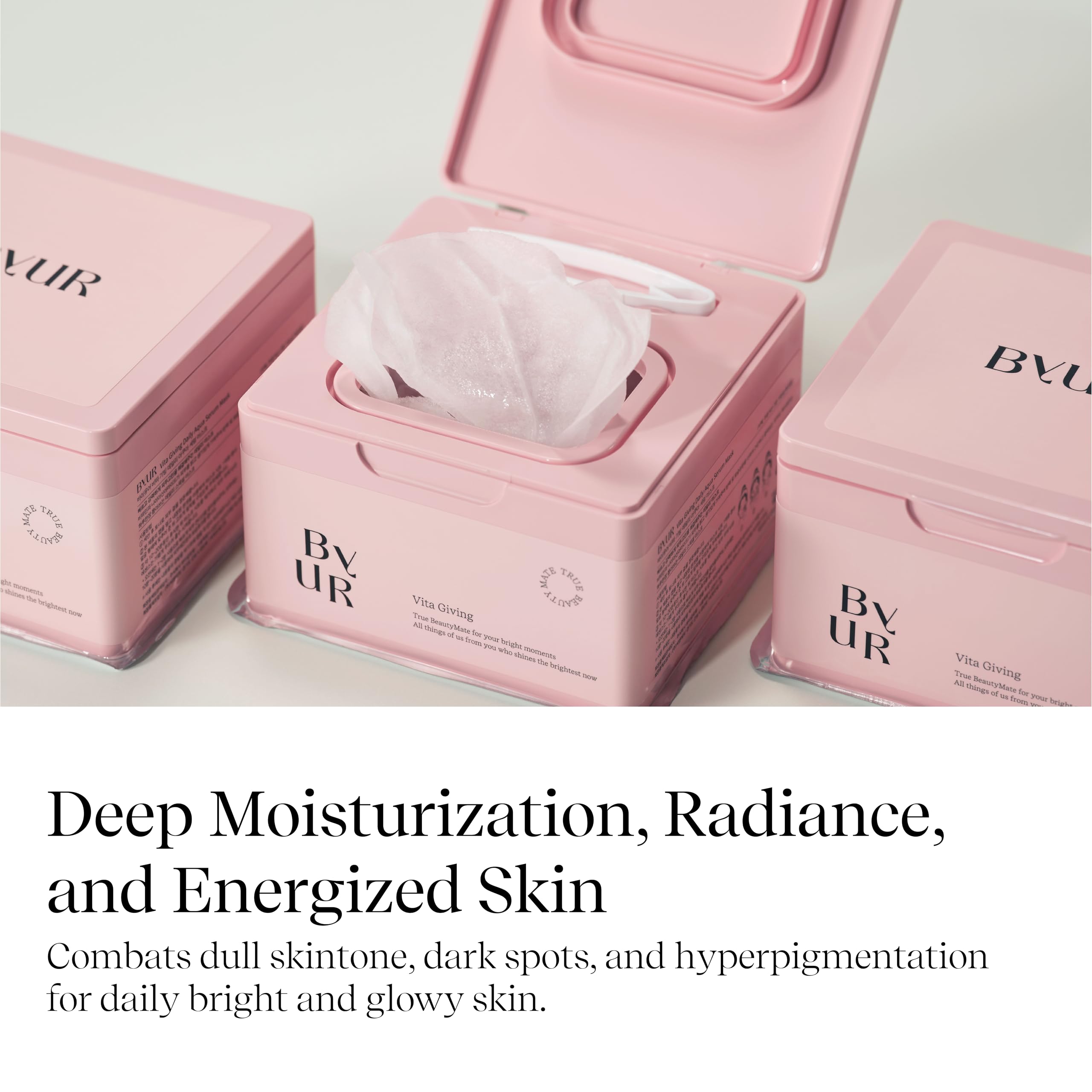 ByUR Daily Aqua Serum Mask Series (30 sheets each) - ByUR