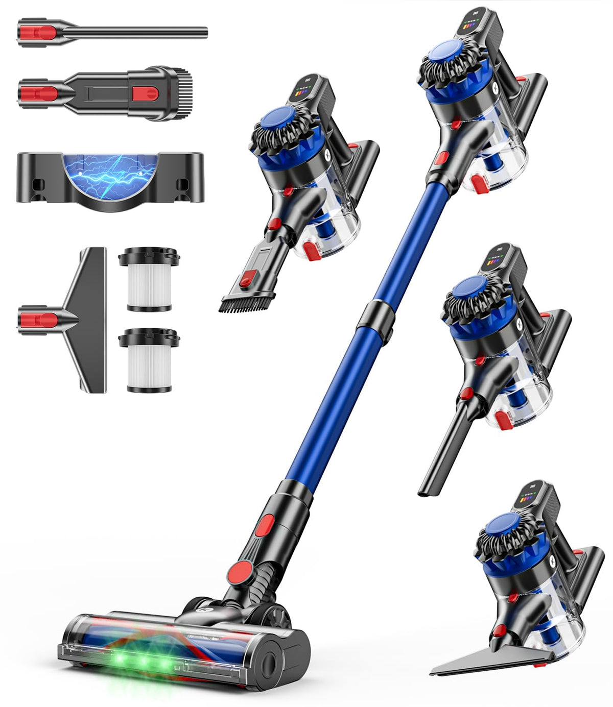 KARDV Cordless Vacuum Cleaner 500W 40Kpa Vacuum Cleaners for - KARDV Official Imagery - 1