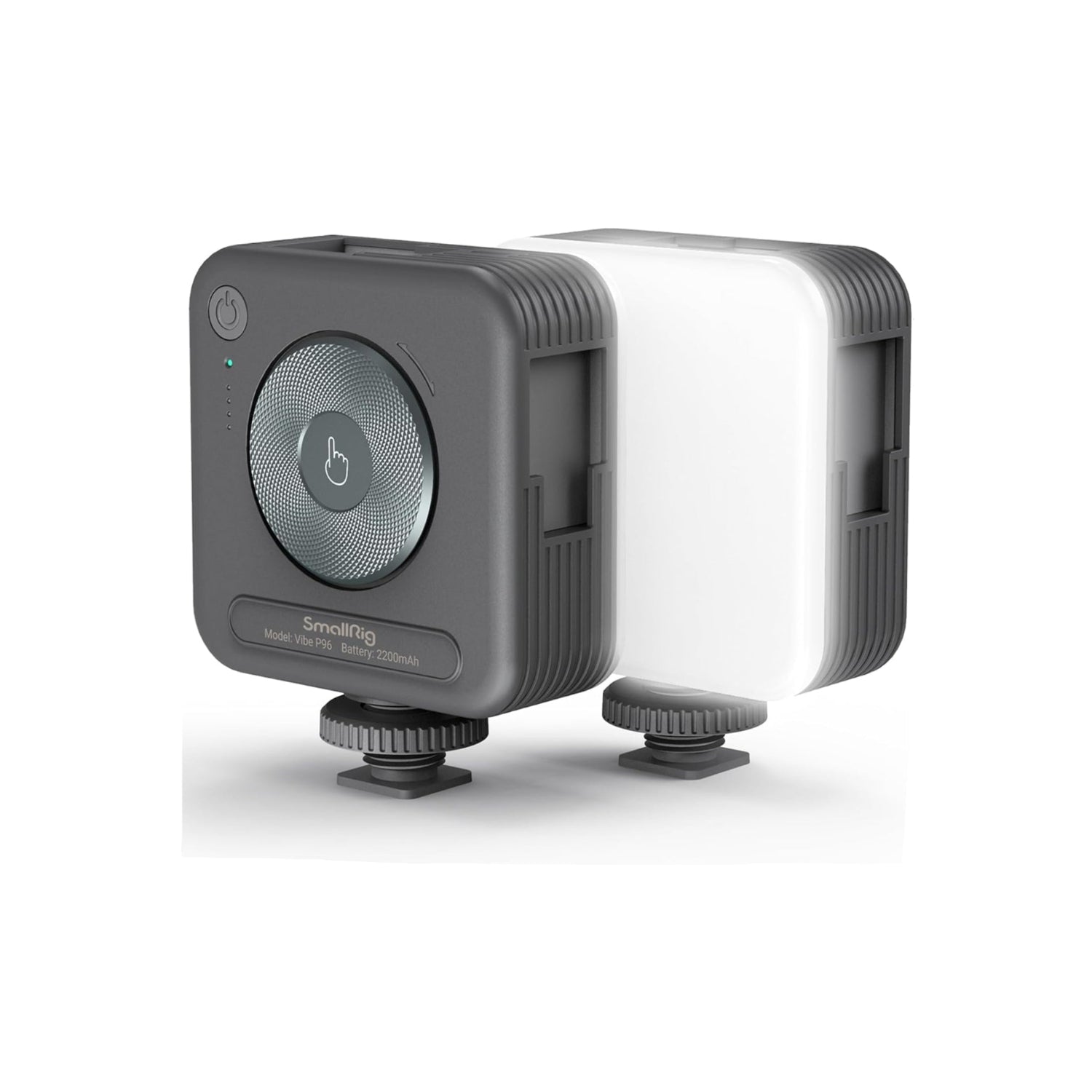 SmallRig P96 LED video light with 96 LED beads, portable camera light for photography and videography.