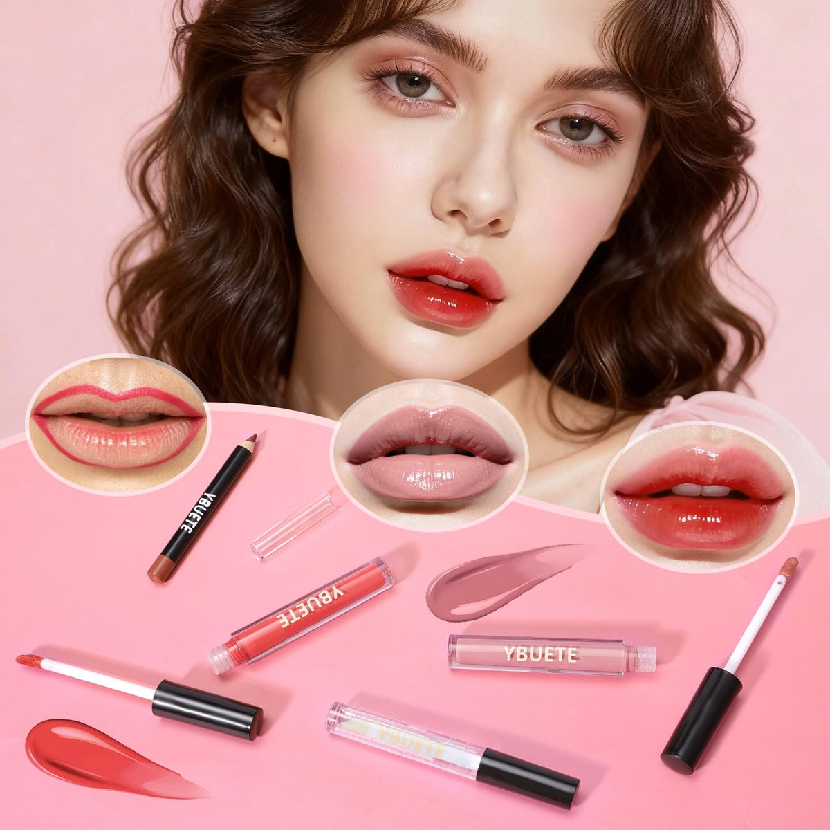 YBUETE Beginner Makeup Set for Teen Girl Women Makeup - YBUETE Official Imagery - 6