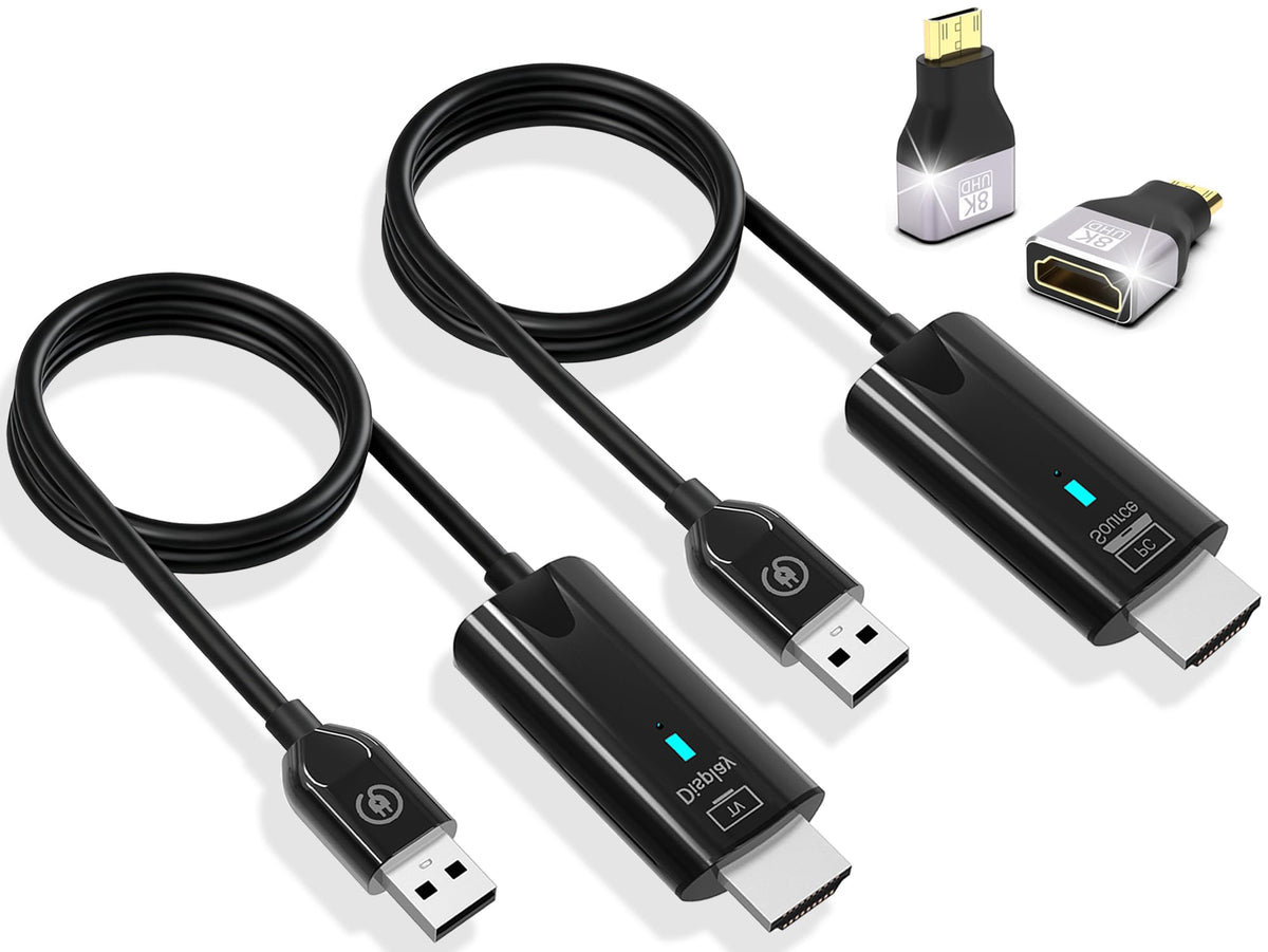 2026 Upgrade Wireless HDMI Transmitter and Receiver 328FT - WEKEFON Official Imagery - 1