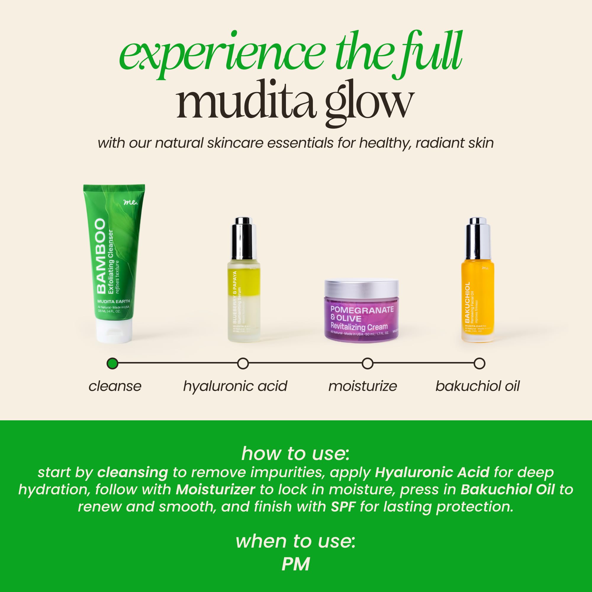 me. MUDITA EARTH Exfoliating Face Scrub with Bamboo & Papaya Enzyme for - me. MUDITA EARTH Official Product View 8