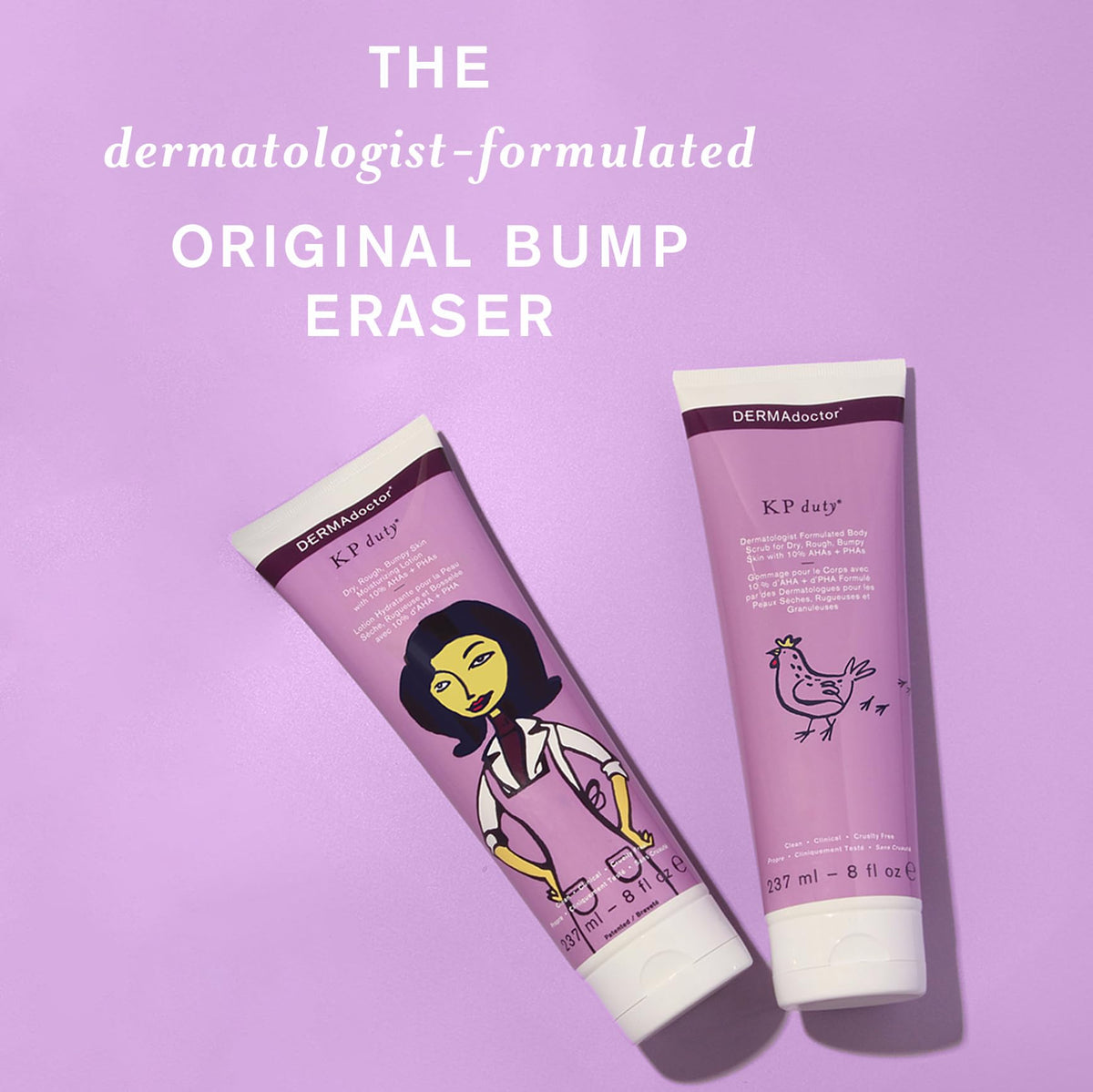 DERMAdoctor KP Bump Eraser Scrub Lotion Keratosis Pilaris 8 - DERMAdoctor Official Imagery - 6