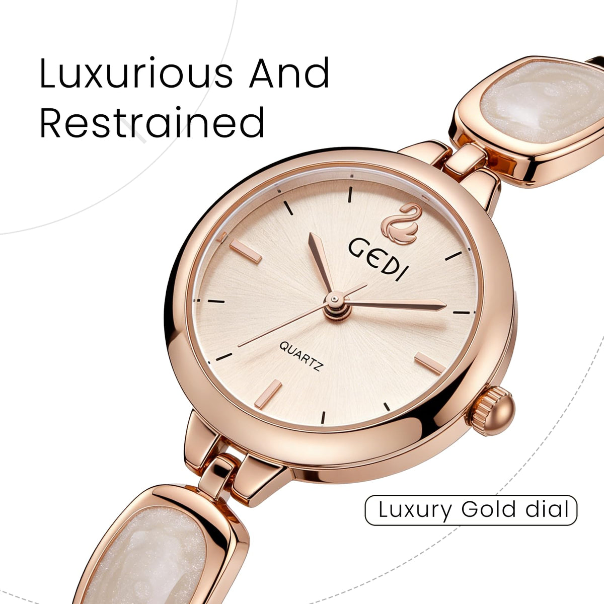 XG co Vintage Pearl Bracelet Watch for Women - XG.&co Official Imagery - 3