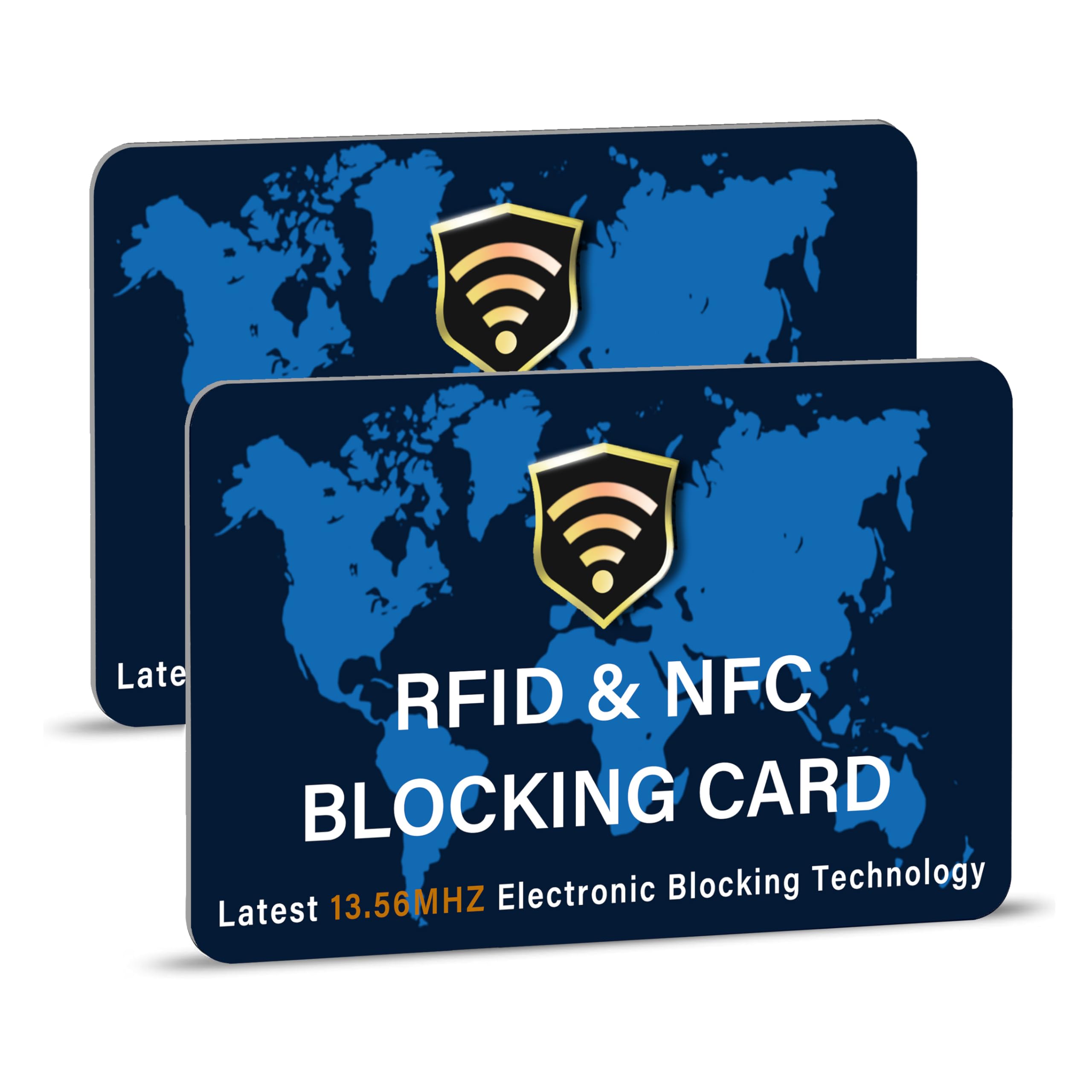 SaiTech IT 2 Pack RFID Blocking Card for Credit Debit ID Card, - Product Imagery