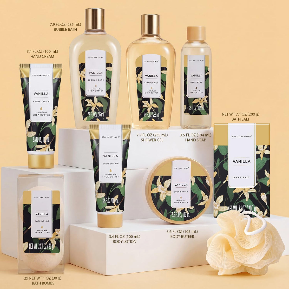 spa luxetique Bath Sets for Women Gift - spa luxetique Official Imagery - 3