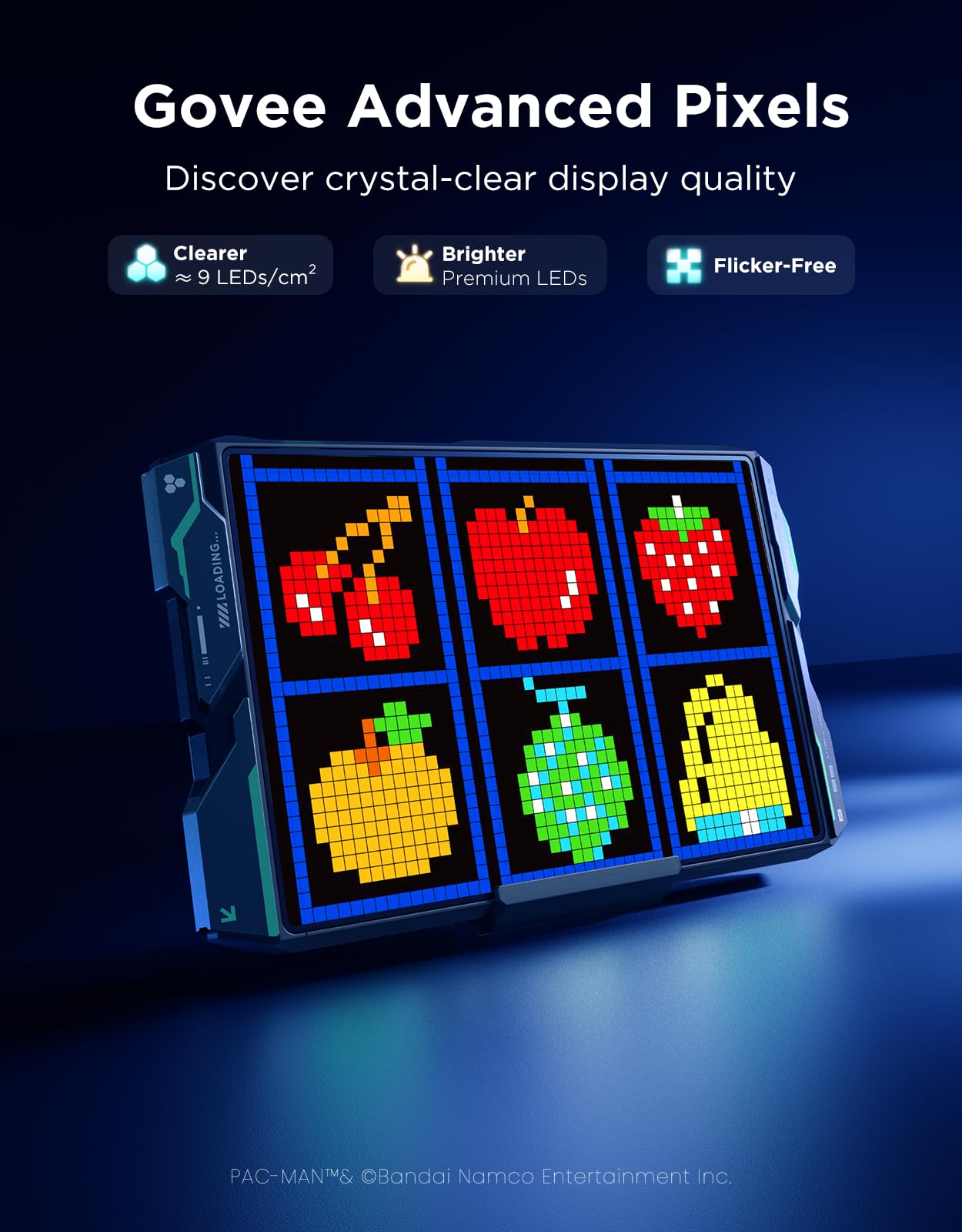 Govee x PAC MAN Gaming Pixel Light LED Panel with Real time - Premium Selection Official Imagery - 3