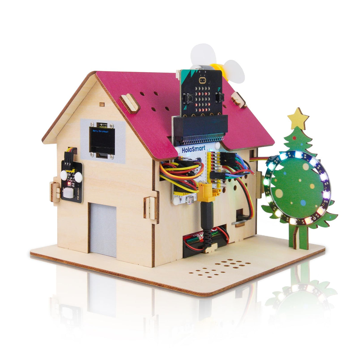 Microbit Smart Home Kit for Microbit V1 and V2 Electronics - HOLASMART Official Imagery - 1