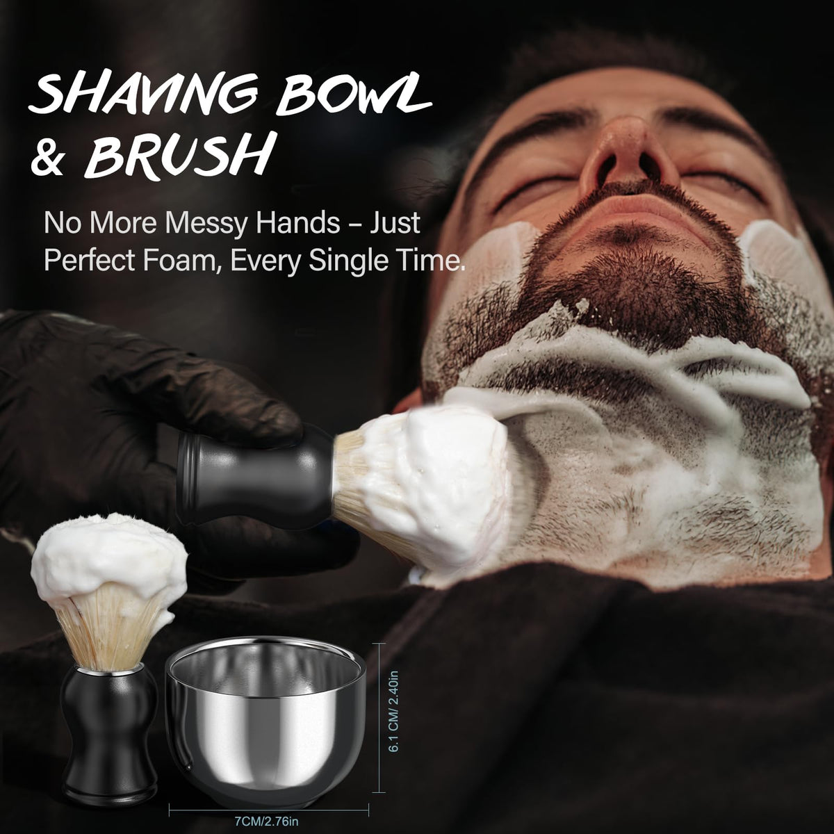 8Pcs Shaving Kit for Men Gift Basket for Christmas Birthday - POP MODERN.C Official Imagery - 6