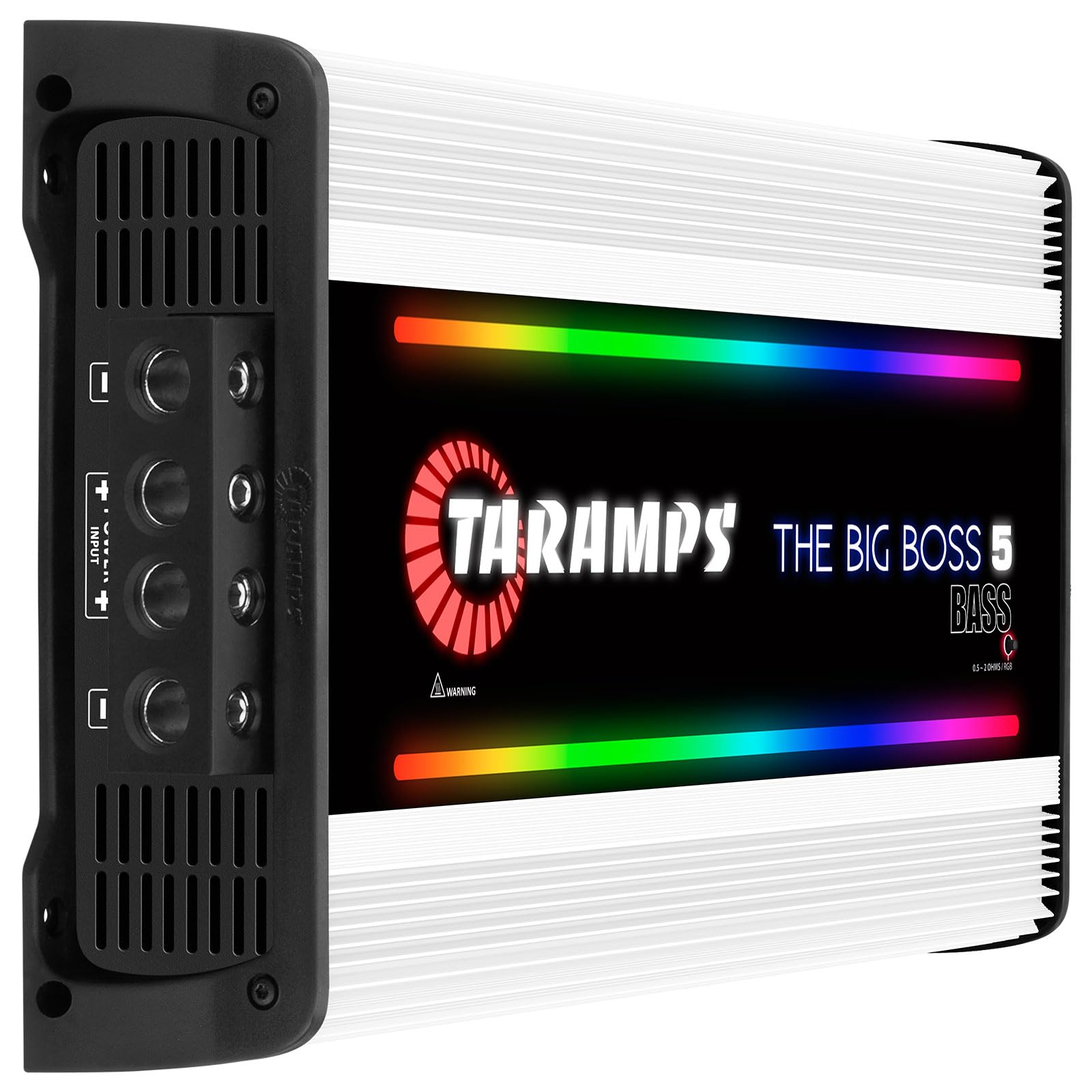 Taramp's Taramps The Big Boss 5 Bass White Version Monoblock Ampl by Taramp's - Angle View 2