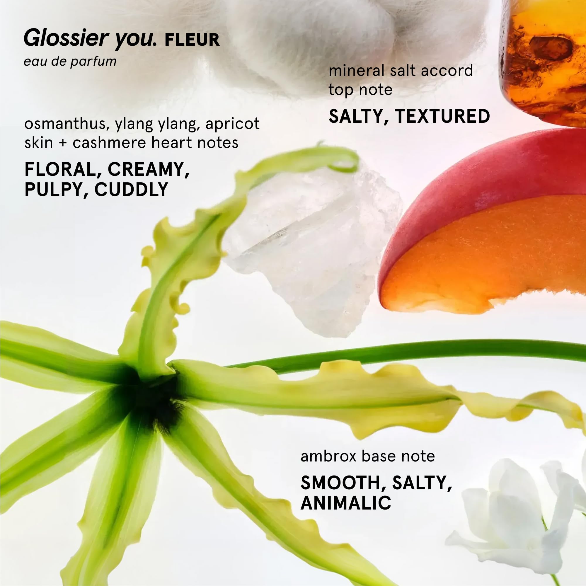 Glossier You Fleur Eau de Parfum Unisex Skin Scent Enhancer - Glossier Official Imagery - 4