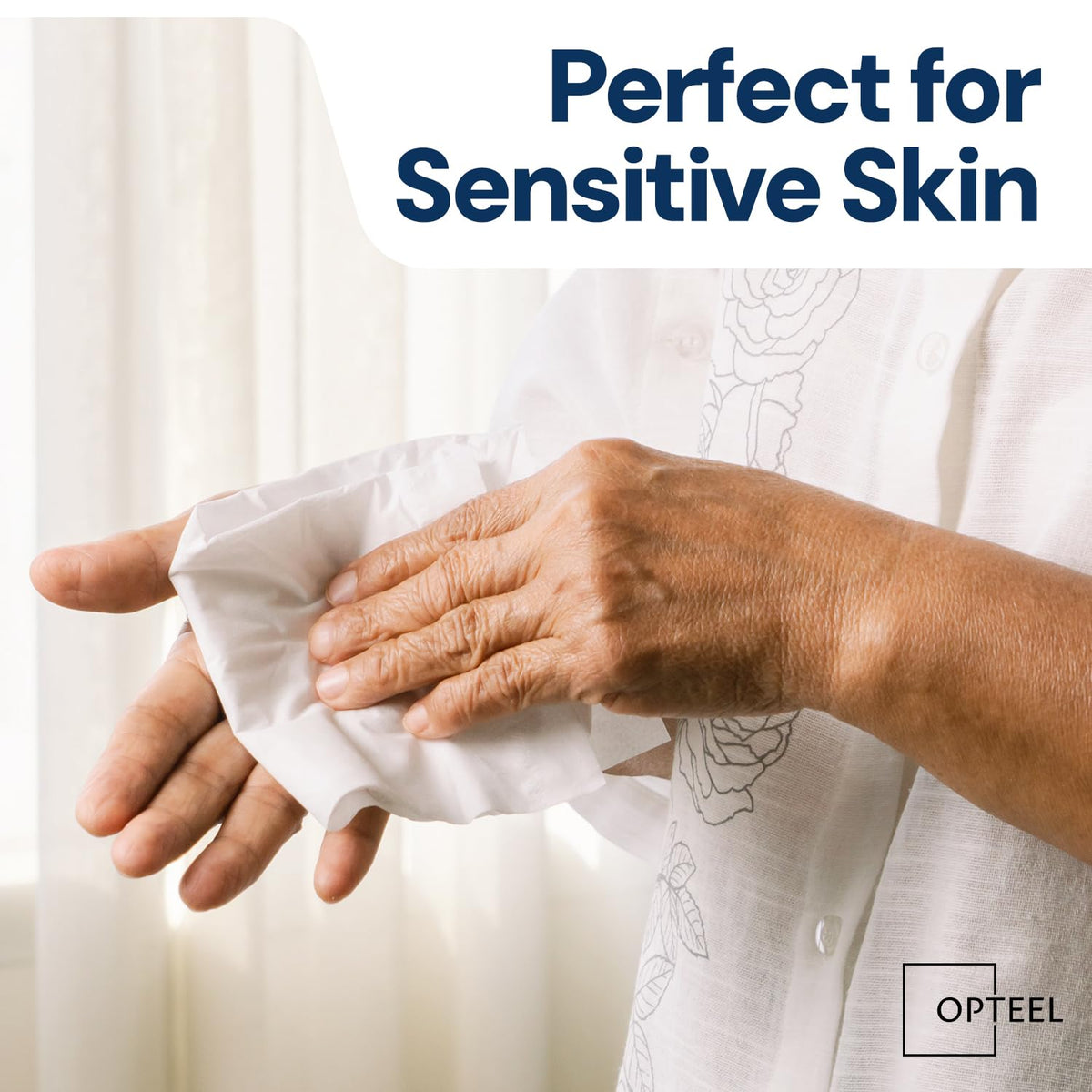 OPTEEL Adult Wipes for the Elderly Extra Large 8x13 Pre - OPTEEL Official Imagery - 6