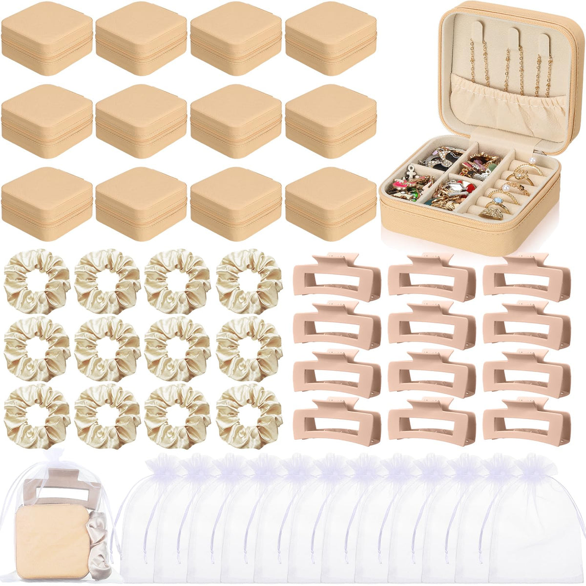 48 Pcs Spa Sleepover Party Favors Supplies Kit for Women - Cunno Official Imagery - 1