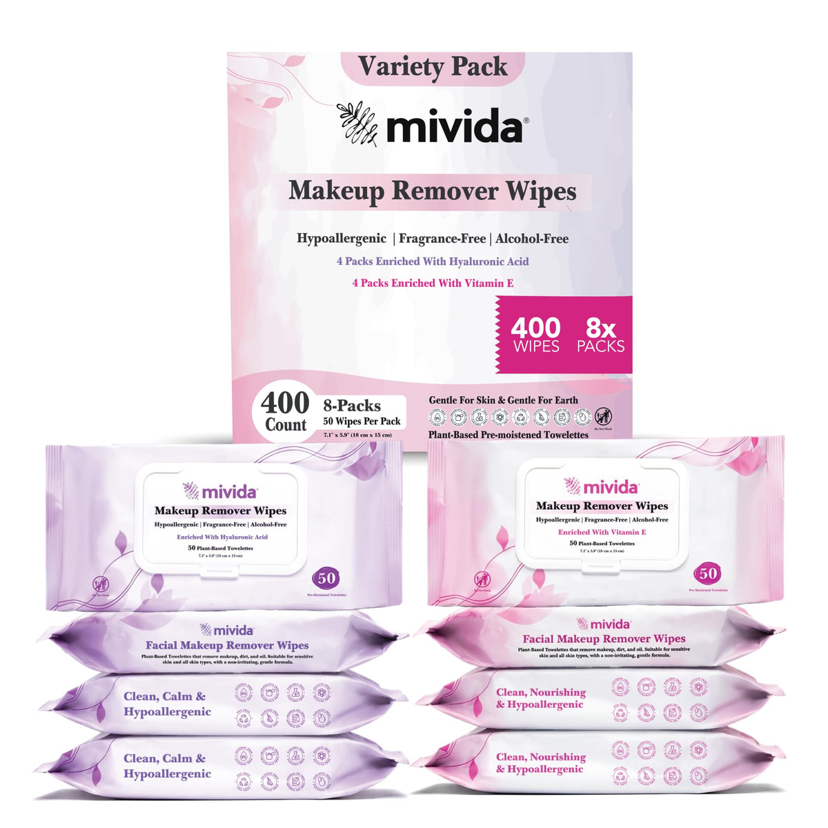 mivida Hypoallergenic makeup wipes - mivida Official Imagery - 2