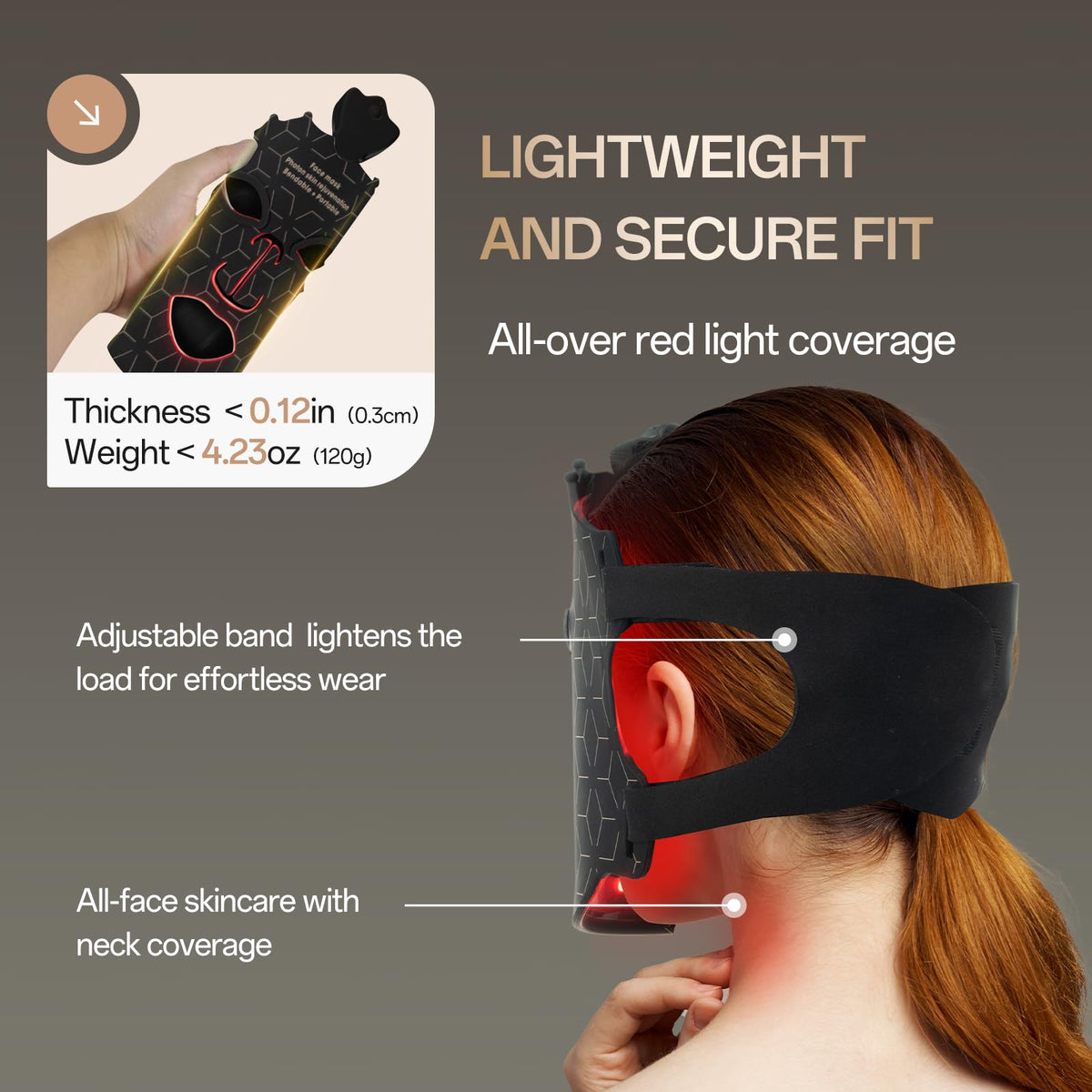 Red Light Mask for Face - Facego Official Imagery - 7