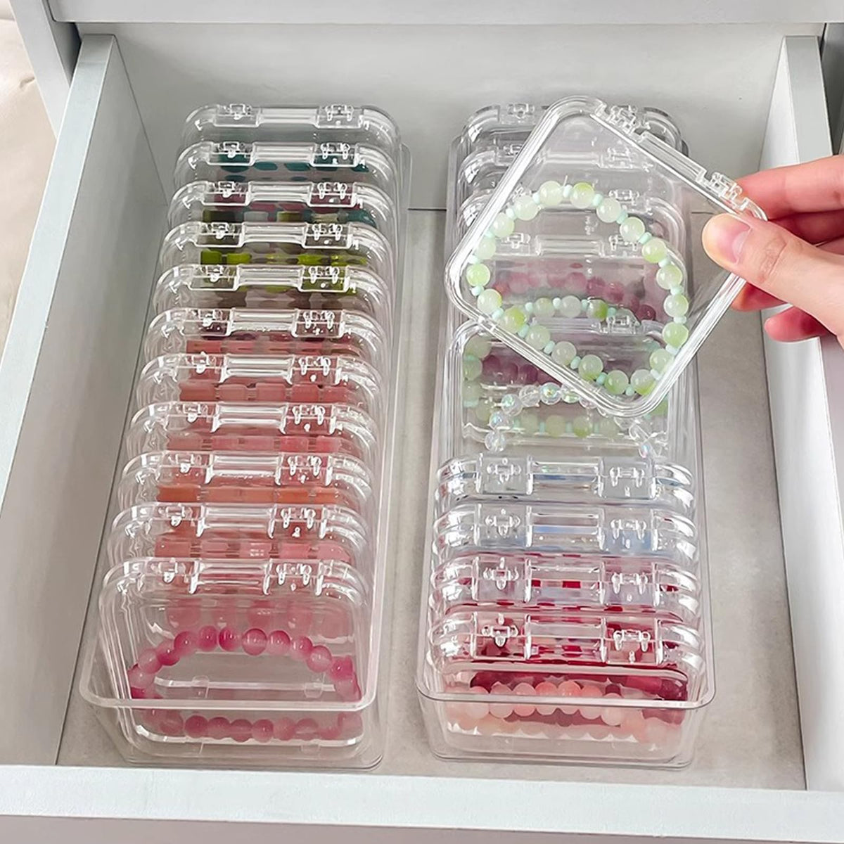 Acrylic jewelry box crystal storage box crystal bracelet - SZCYKJMY Official Imagery - 3