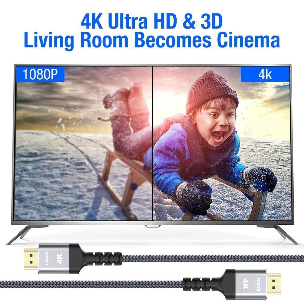 Highwings 4K Fiber Optic 65 FT HDMI Cable High Speed HDMI 2 - Highwings Official Imagery - 5