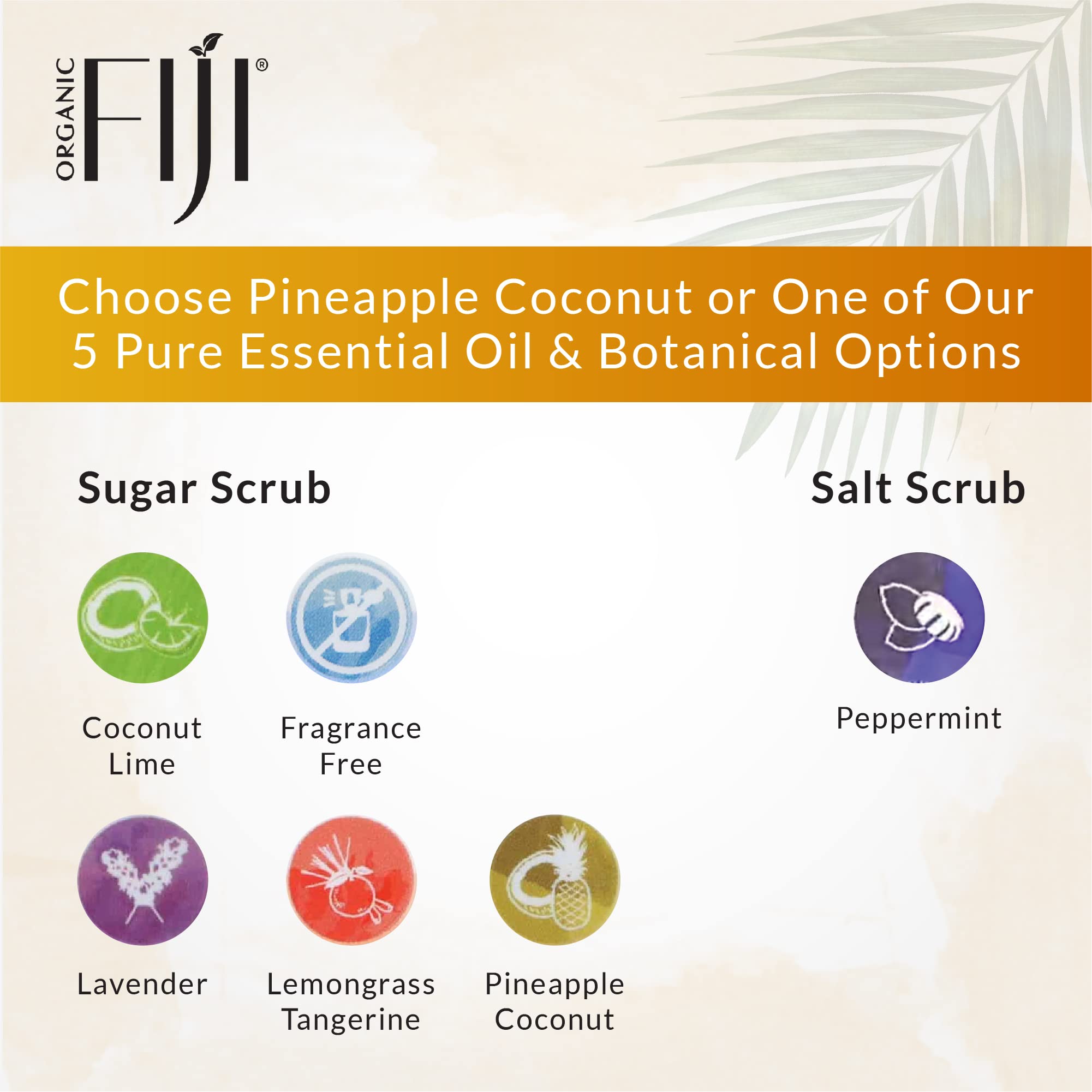 Organic Fiji Whole Body Scrub - Infused with Coconut Oil & Exfoliating - Organic Fiji Official Product View 9
