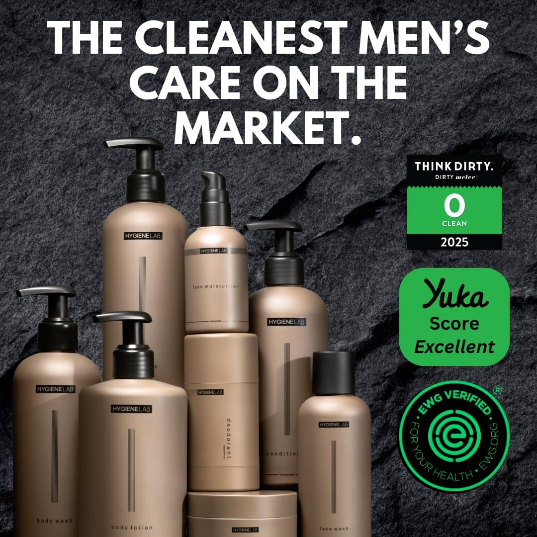 HygieneLab Mens Body Wash EWG Verified Lavender Sands - HygieneLab Official Imagery - 8