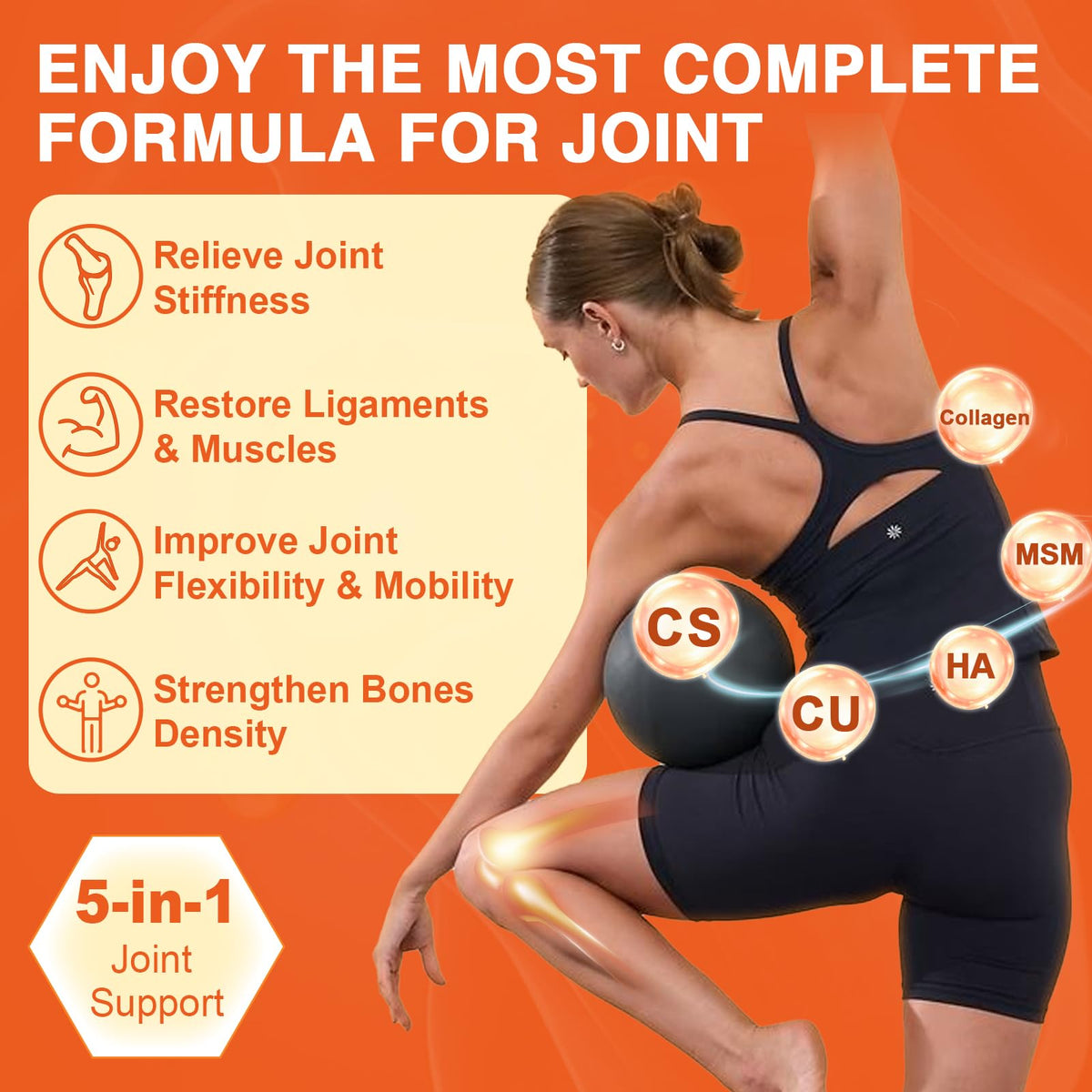 ZEBORA Multi Collagen Peptides Powder with MSM CS 50 - ZEBORA Official Imagery - 4