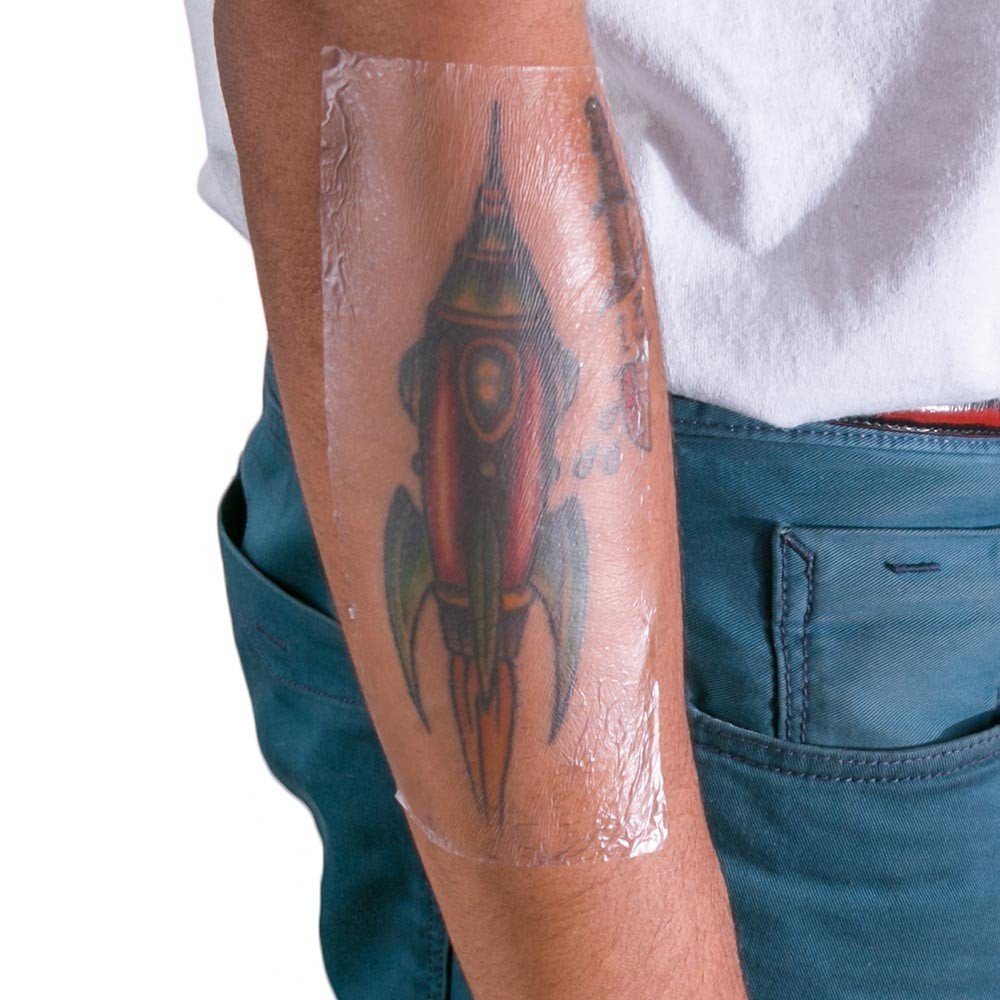 Recovery Aftercare Derm Shield Tattoo Cover Up Patch - Recovery Aftercare Official Imagery - 7