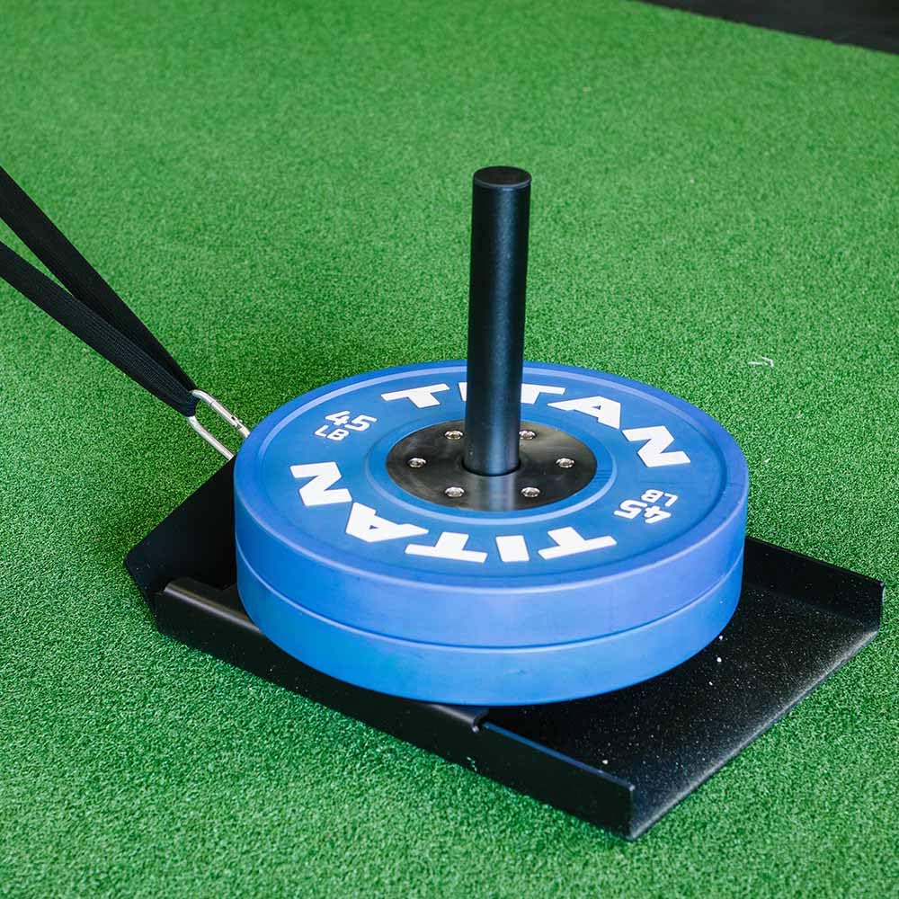 Titan Fitness Power Speed Training Sled with 14 5ft Leash - Titan Fitness Official Imagery - 6
