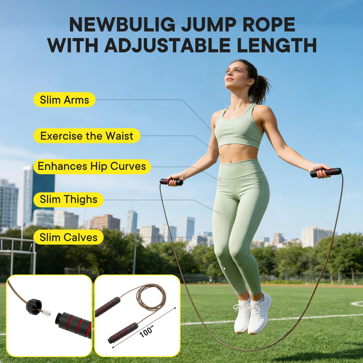 NEWBULIG Agility Ladder Speed Training Equipment Football - NEWBULIG Official Imagery - 7