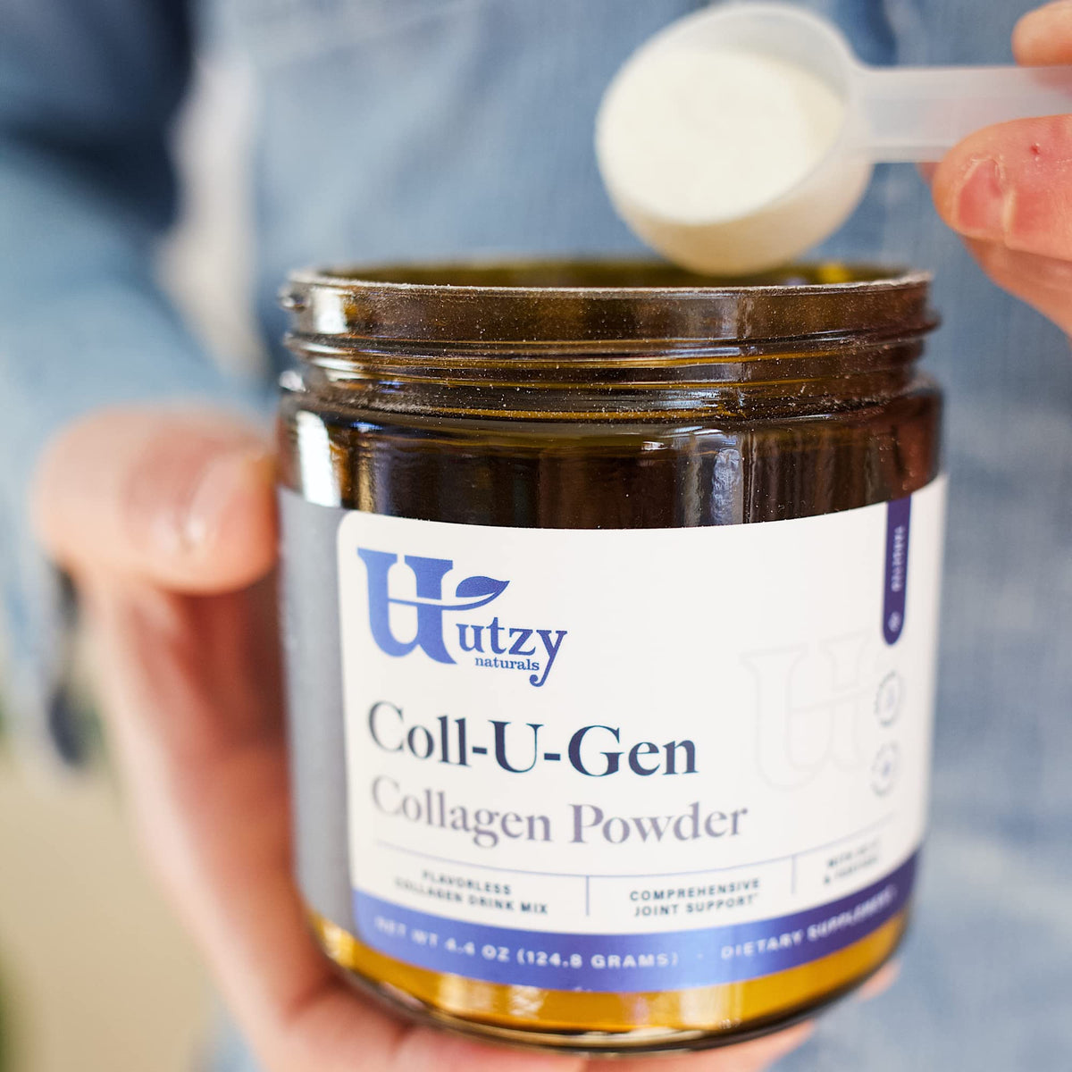 Utzy Naturals UC II Fortigel Hydrolyzed Collagen Peptides - Utzy Naturals Official Imagery - 4