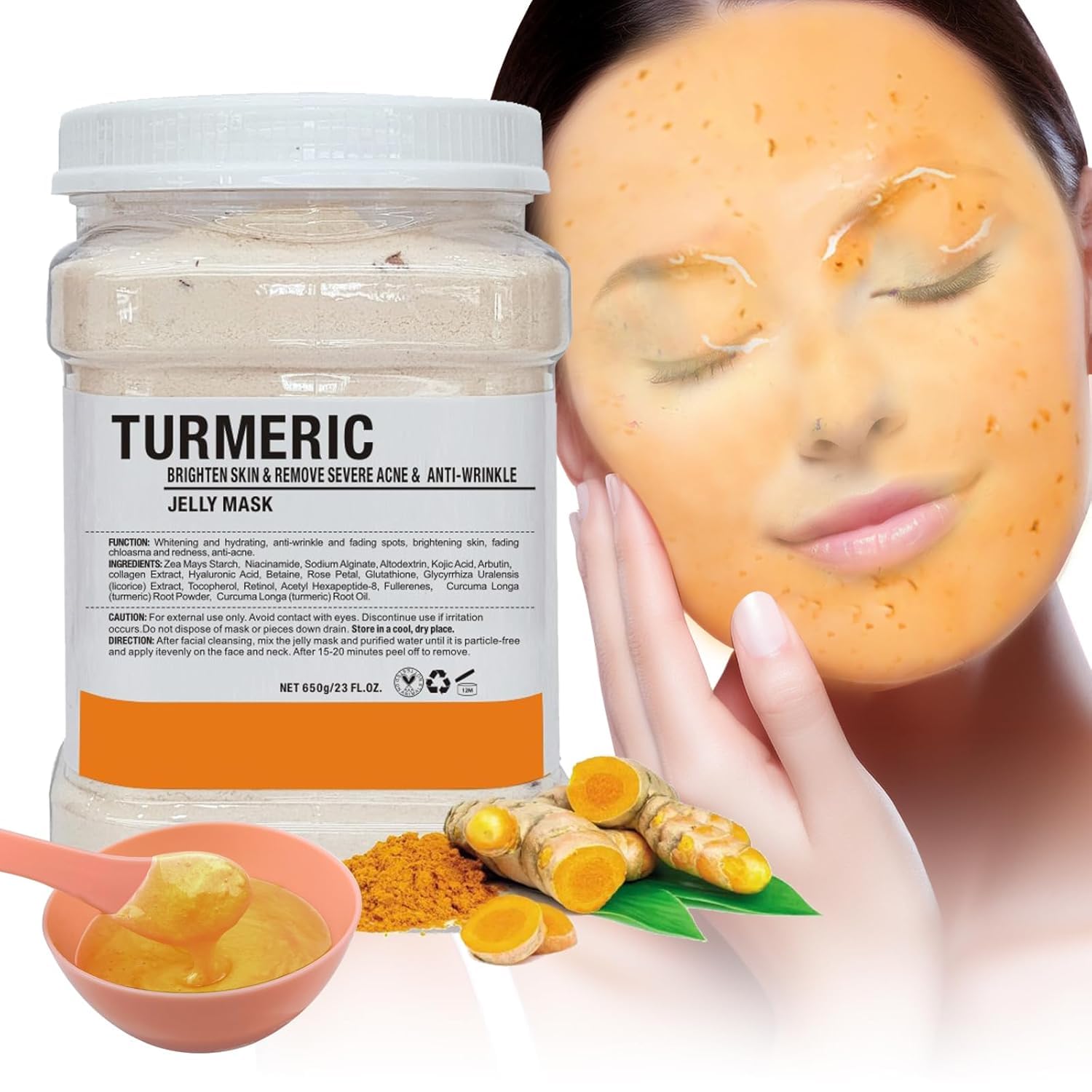 Jelly Mask for Facials Professional, Hydrating &amp; - Angeland