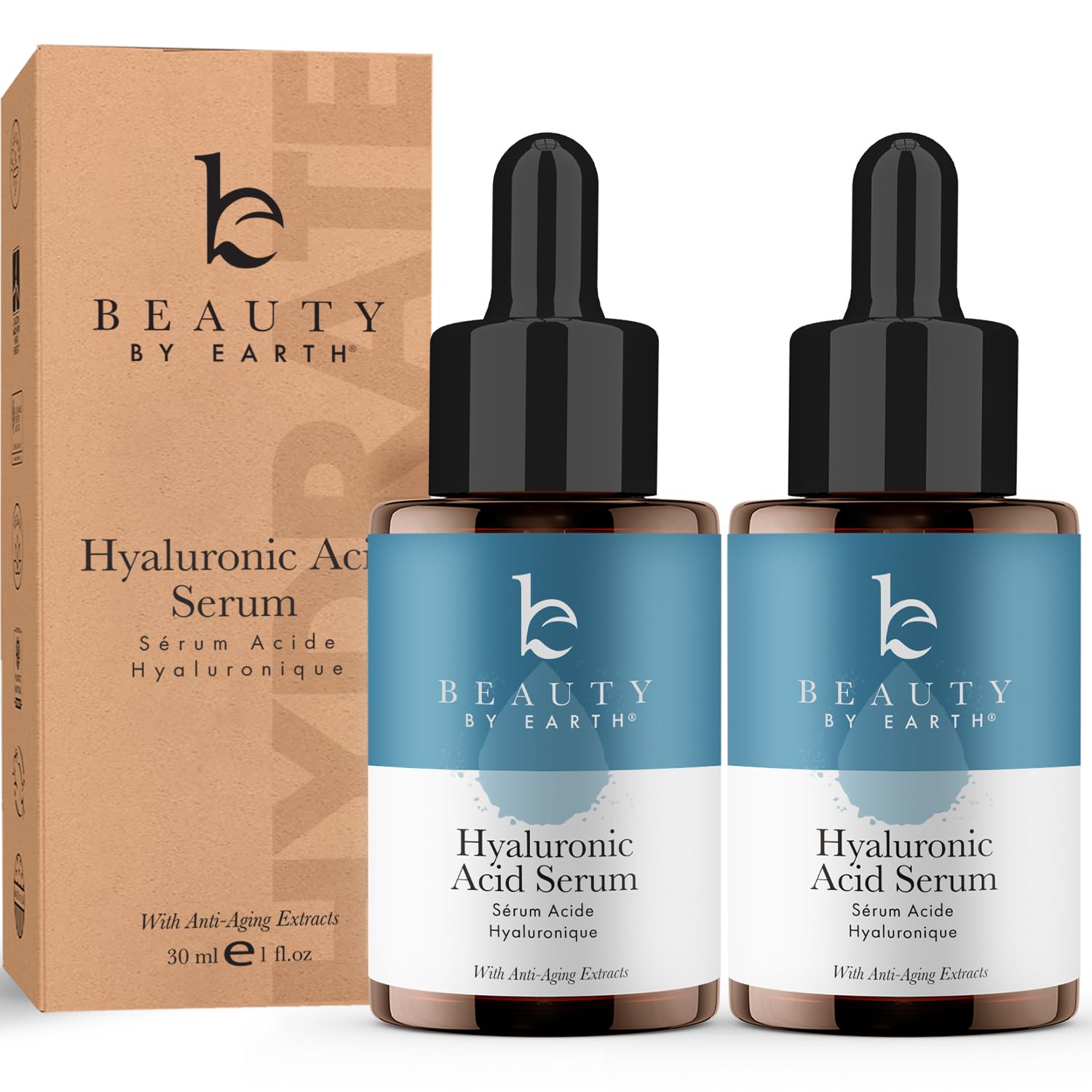 Beauty by Earth Bio Retinol Alternative Bakuchiol Serum - Smooths Fine Lines & - Beauty by Earth Official Product View 9